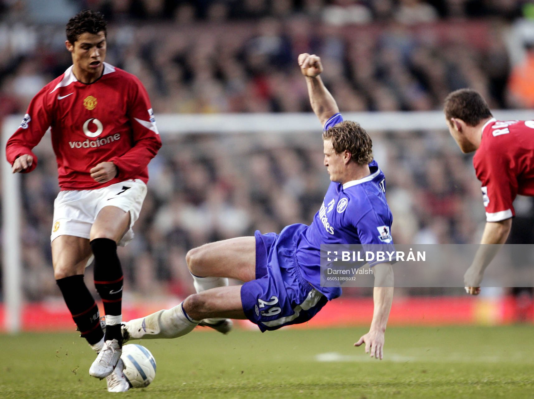 Fotboll, Premier League (Engelsk Liga), Manchester United v