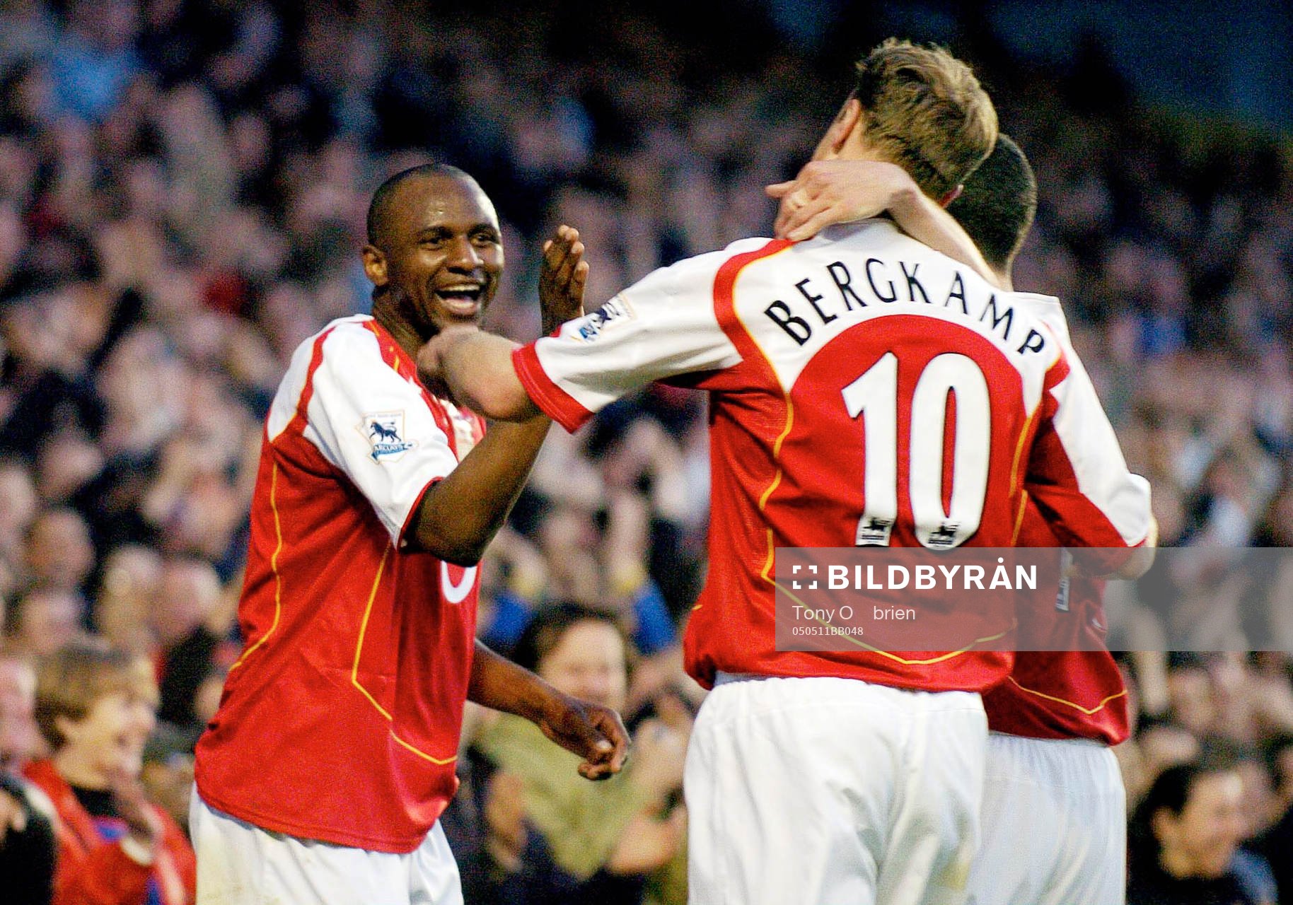 Jubel i Arsenal