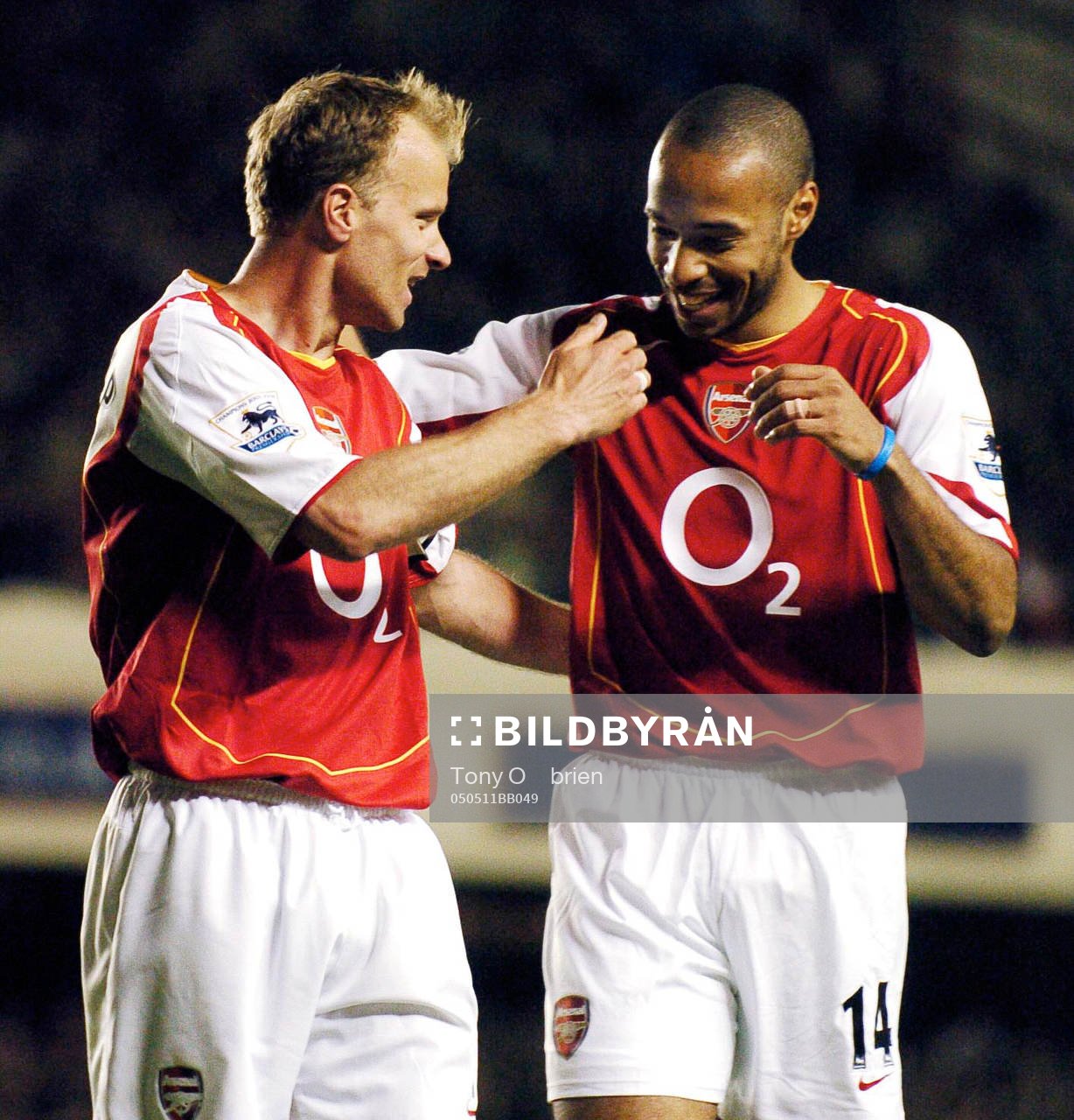 Jubel i Arsenal