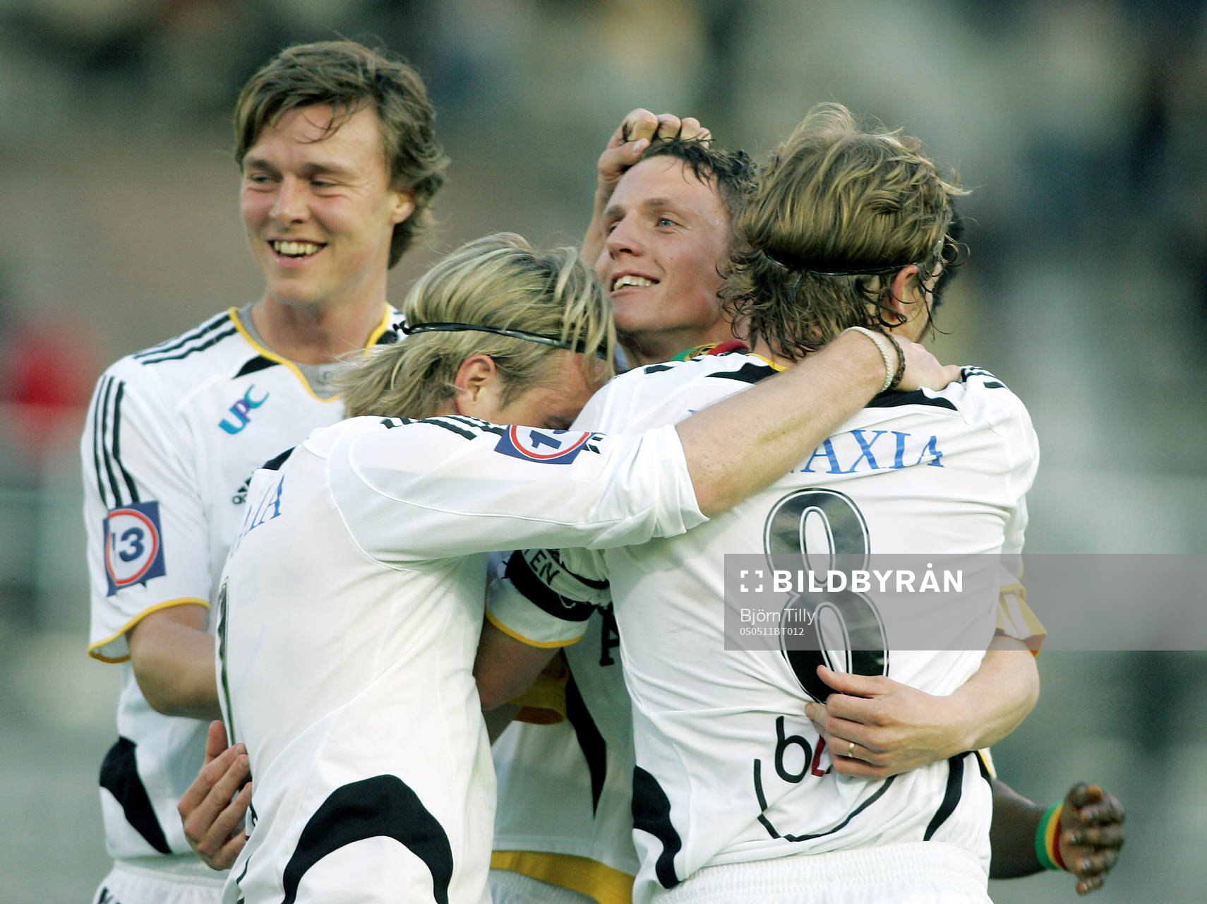 Niklas Sandberg, och Kristian Haynes, AIK