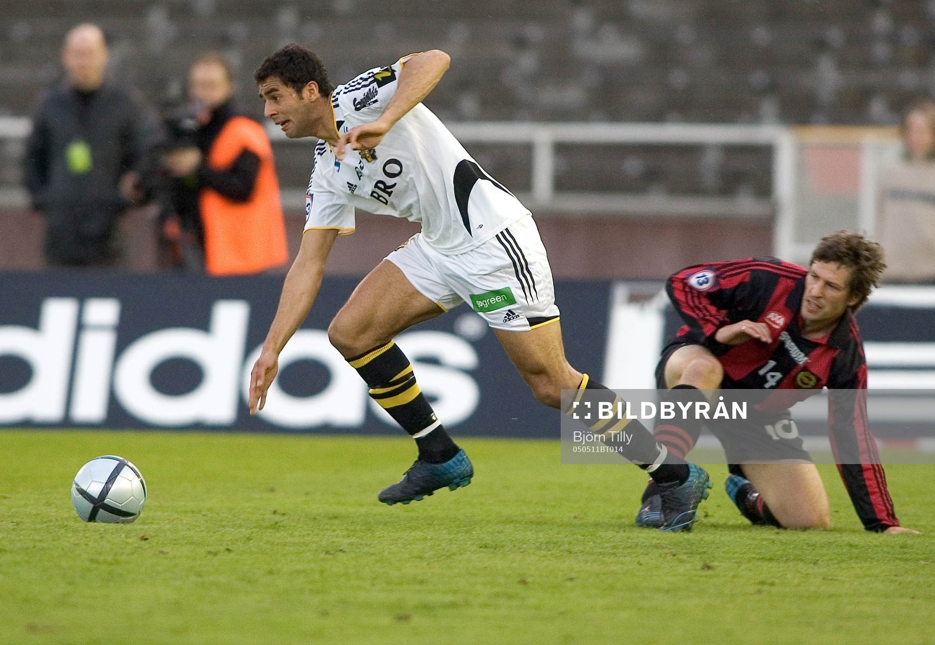 Arash Talebinejad, AIK och Thomas Lagerlöf, Brommapojkarna