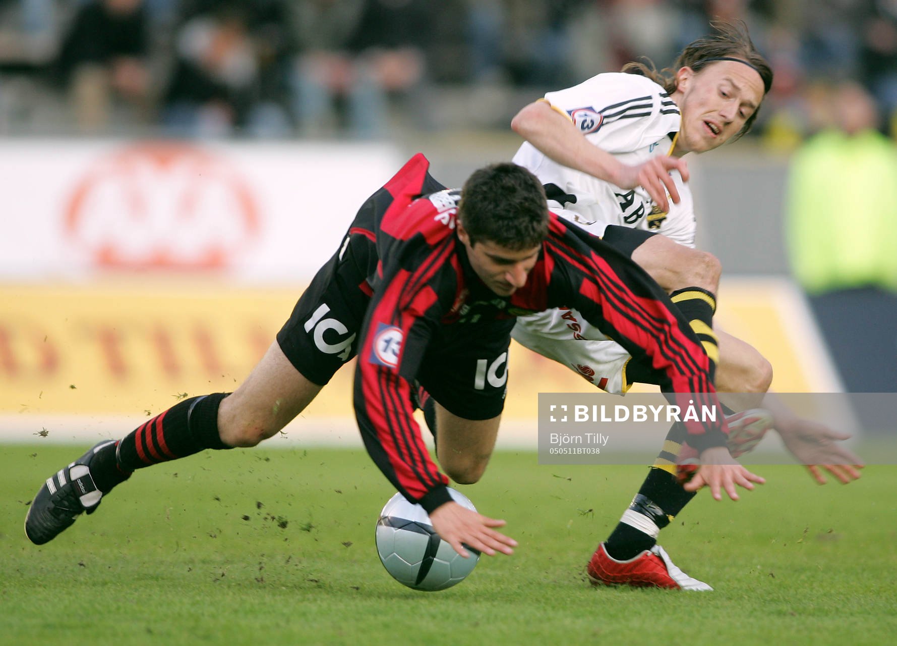 Gabriel Özkan, BP och Mattias Moström, AIK