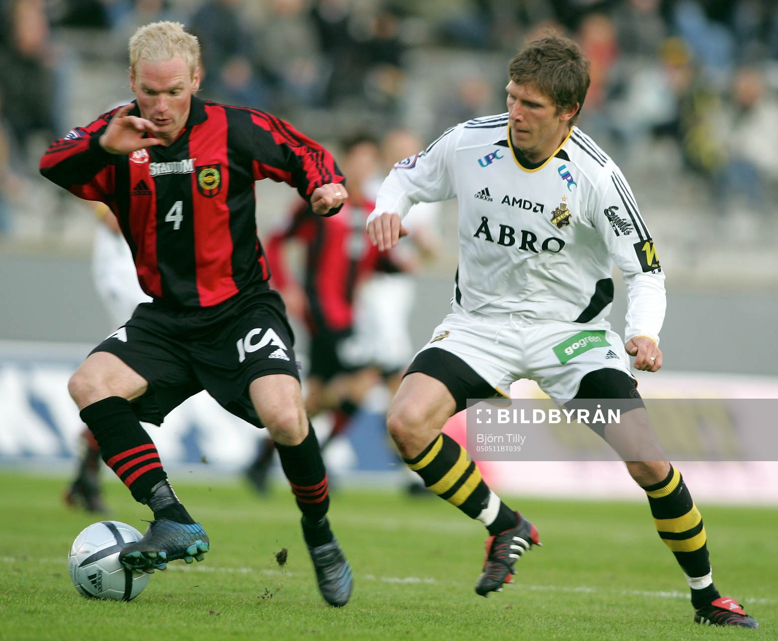 Martin Ekström, BP och Dennis Östlundh, AIK