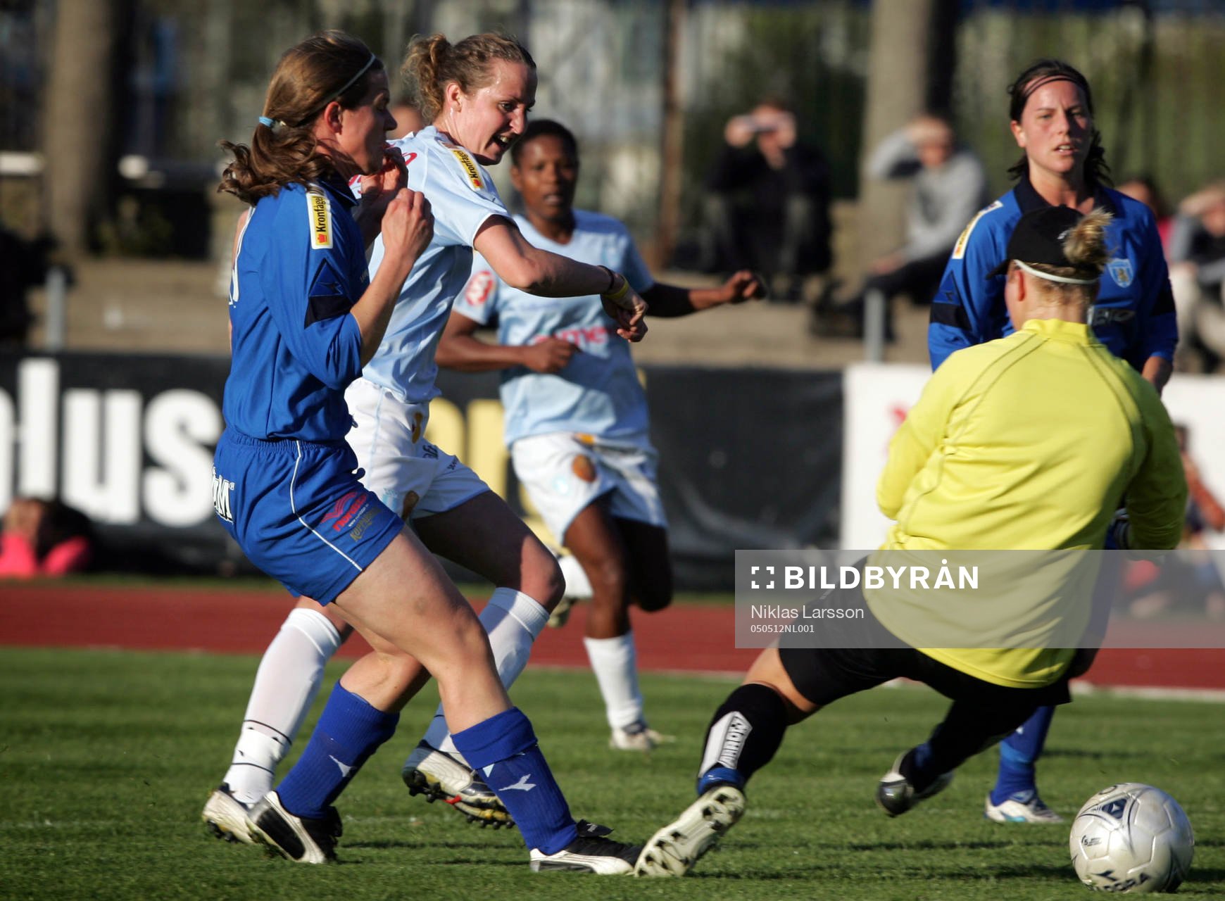 Terese Lundin, Malmö gör 0-1 målet