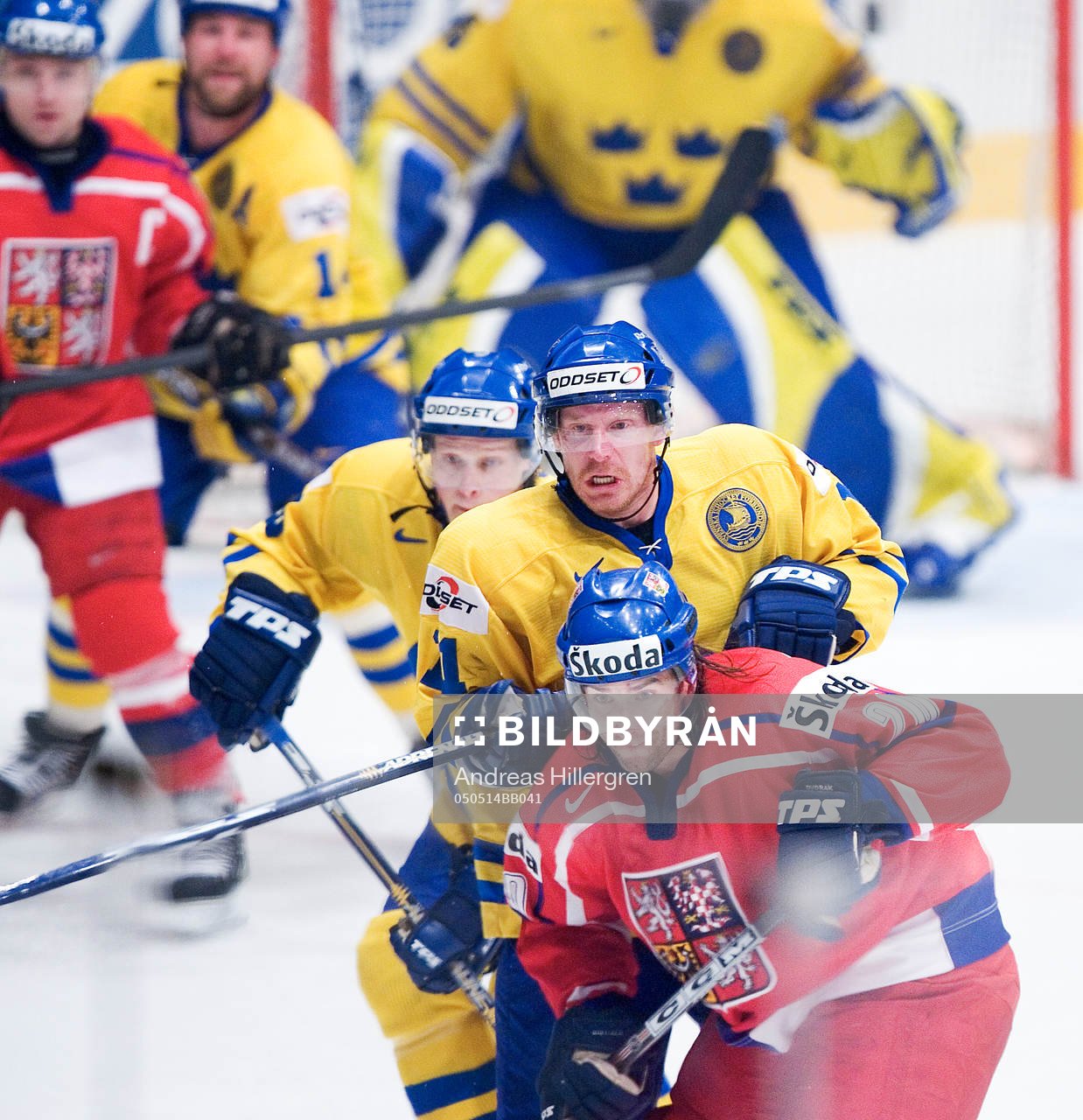 Daniel Alfredsson och Radek Dvorak