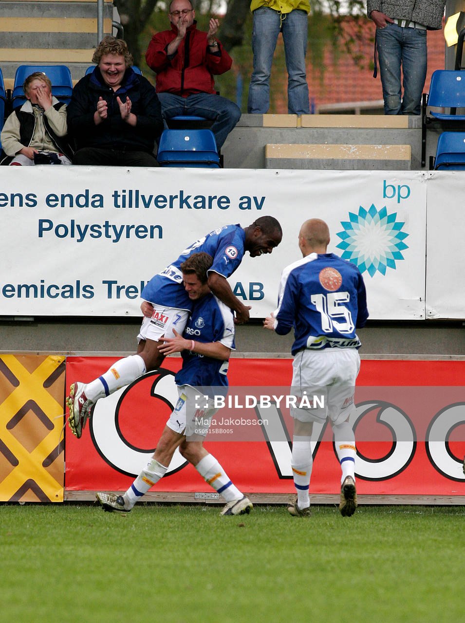 Stephen Ademolu, Trelleborg gjorde mål 3-0