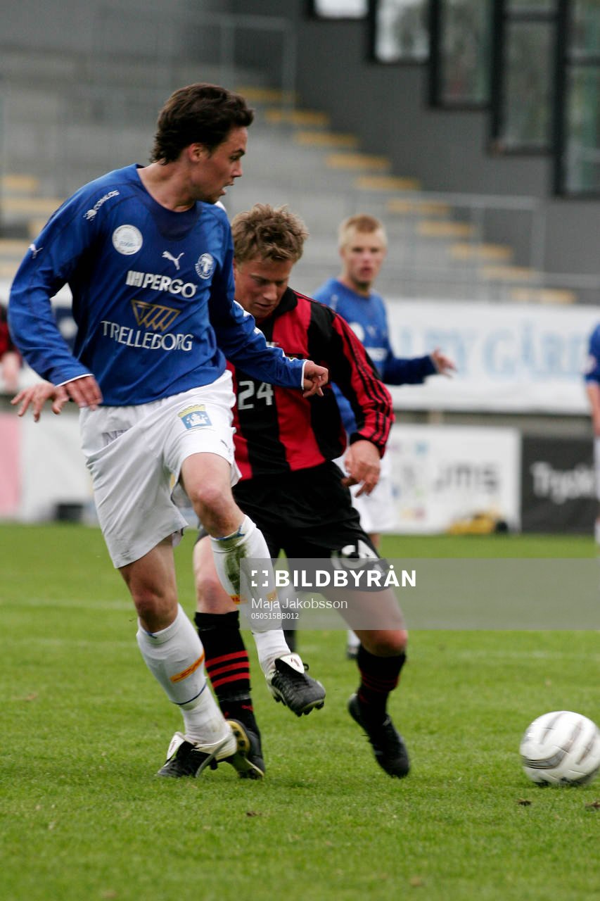 Jens Sloth, Trelleborg och Robin Bergman, Brommapojkarna