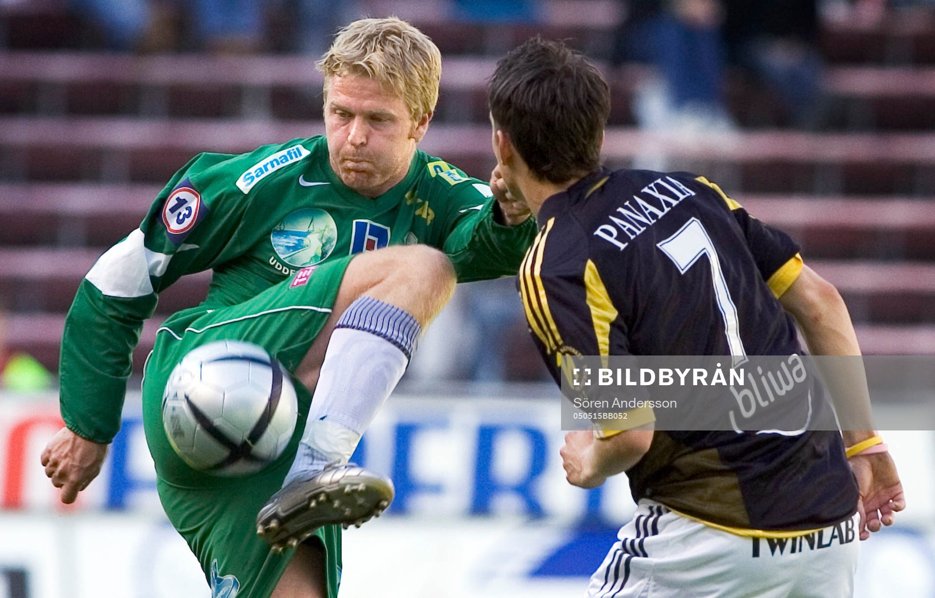 Kristian Haynes, AIK och Anders Augustsson, Ljungskile