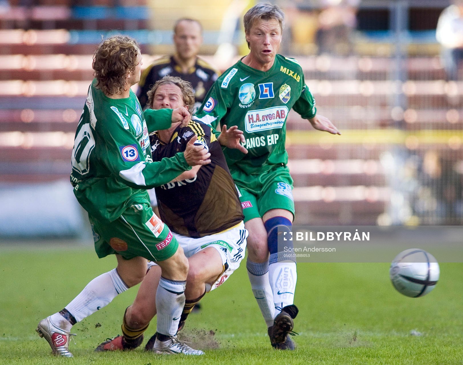 Daniel Tjernström, AIK och Daniel Berg och Jörgen