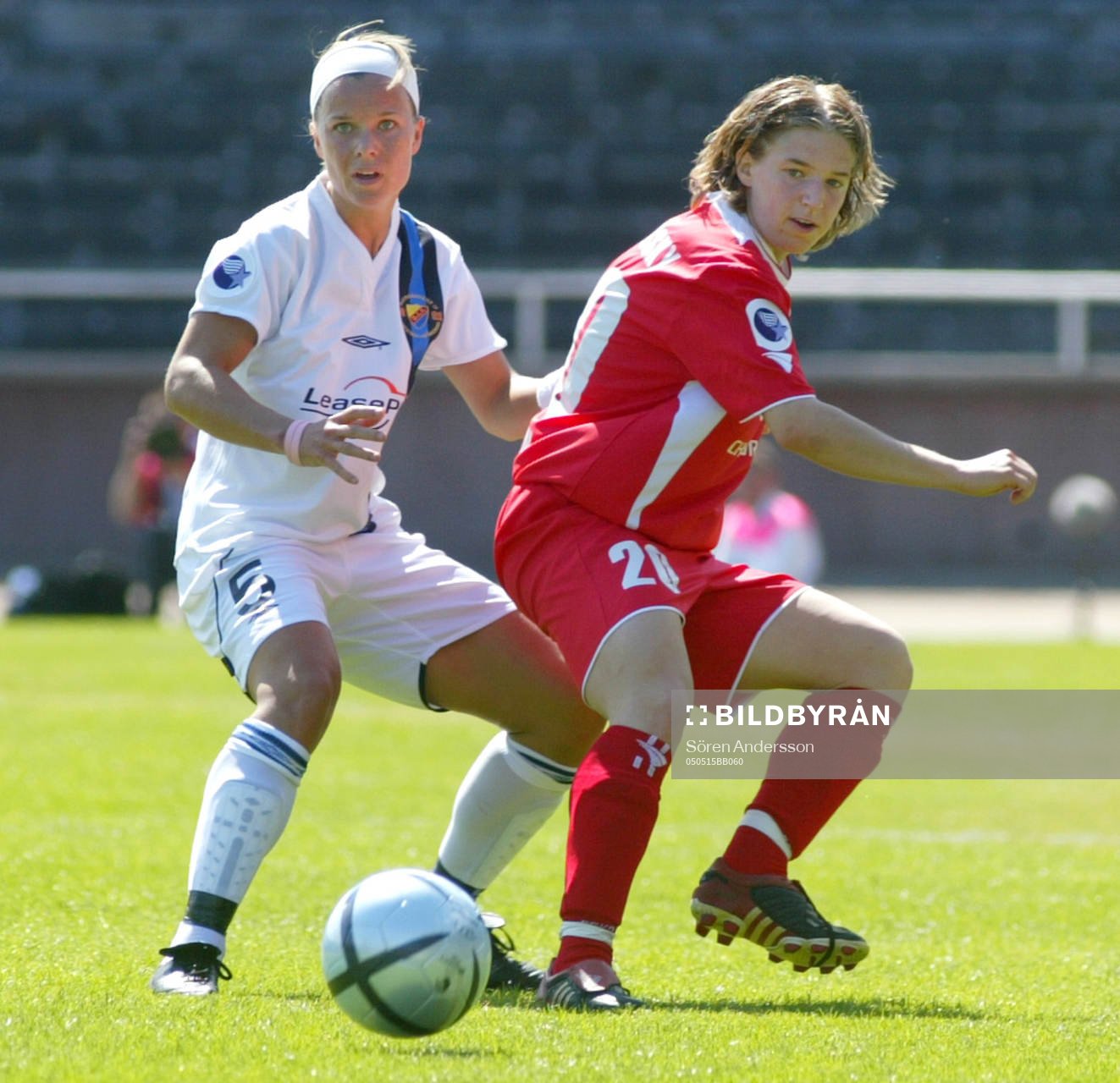Sara Thunebro, Djurgården/Älvsjö och Petra Wimbersky,