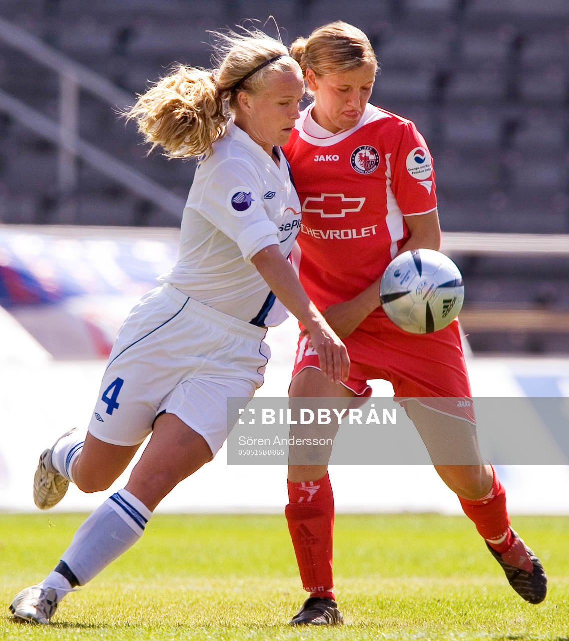 Elin Ekblom, Djurgården/Älvsjö och Viola Odebrecht, FFC