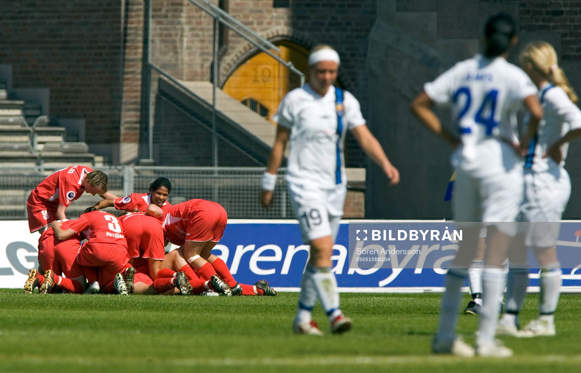 Fotboll, dam, UEFA womens cup, Djurgården/Älvsjö - FFC