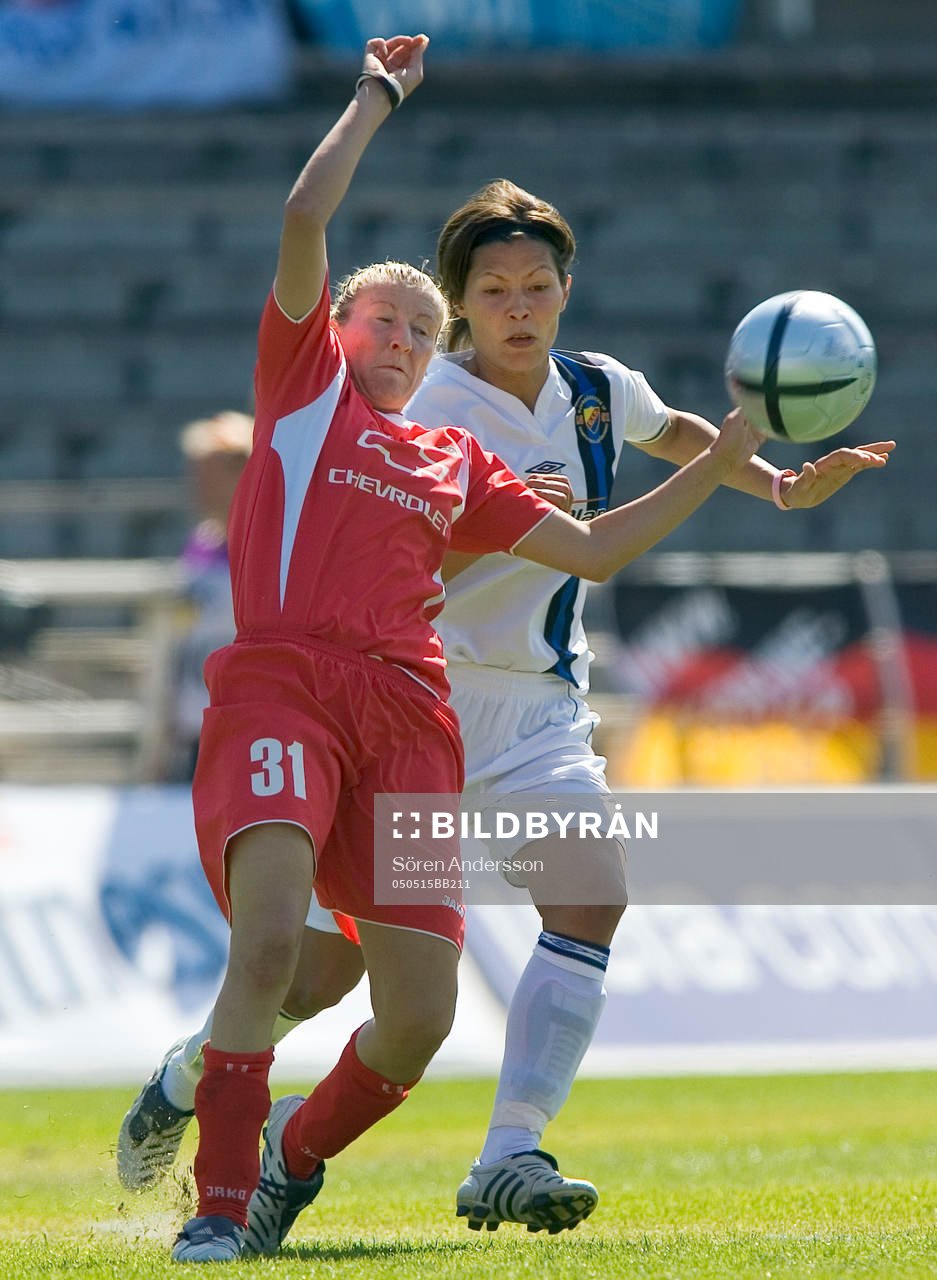 Fotboll, dam, UEFA womens cup, Djurgården/Älvsjö - FFC