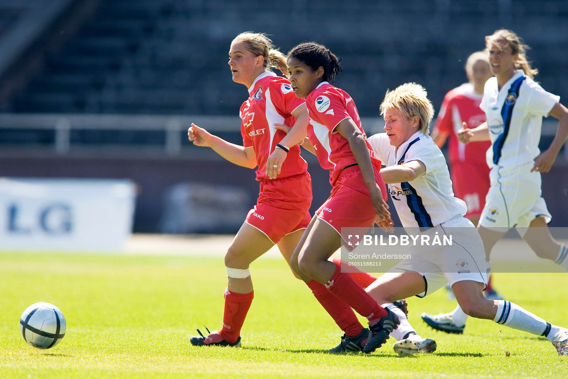 Fotboll, dam, UEFA womens cup, Djurgården/Älvsjö - FFC