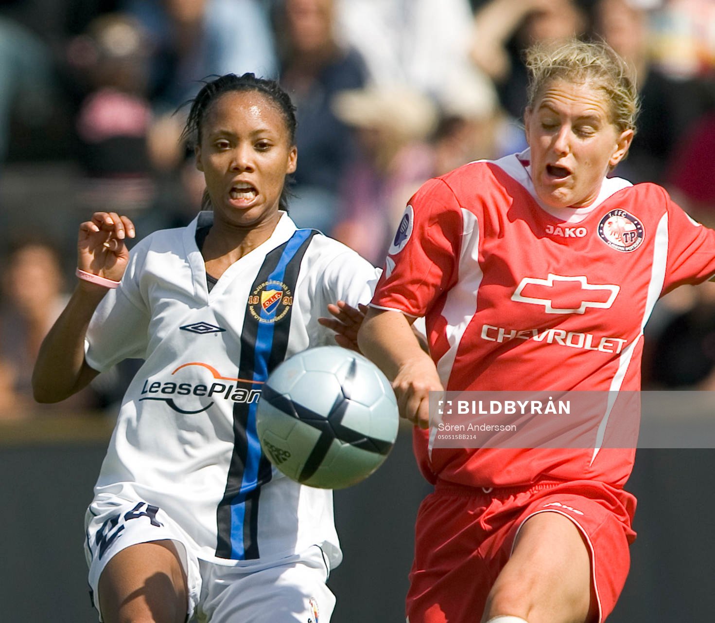 Fotboll, dam, UEFA womens cup, Djurgården/Älvsjö - FFC