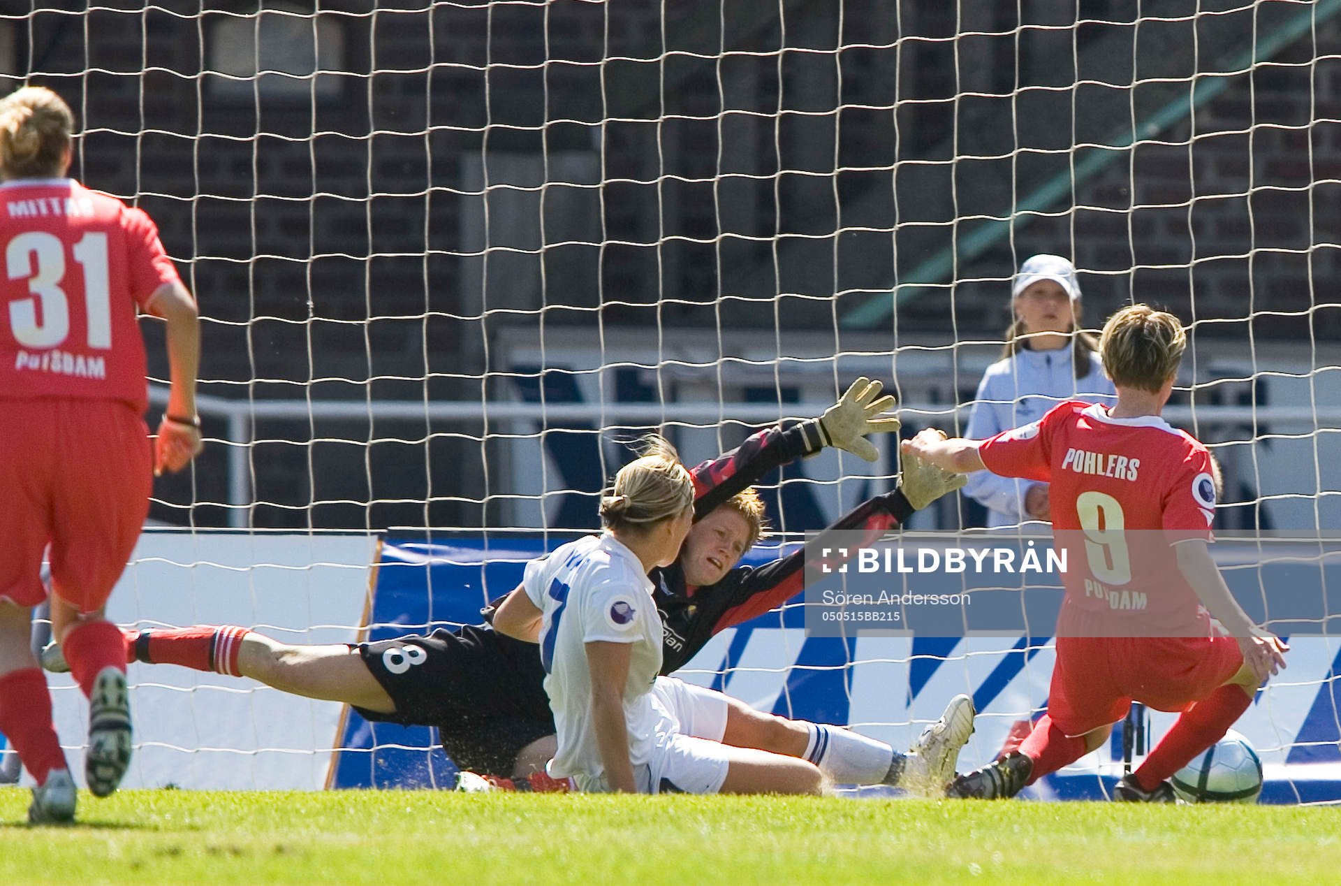 Fotboll, dam, UEFA womens cup, Djurgården/Älvsjö - FFC