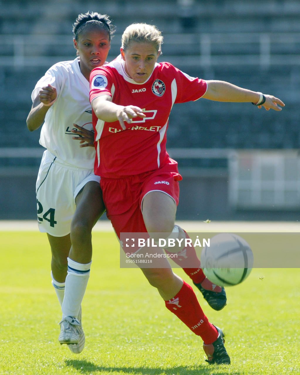 Fotboll, dam, UEFA womens cup, Djurgården/Älvsjö - FFC