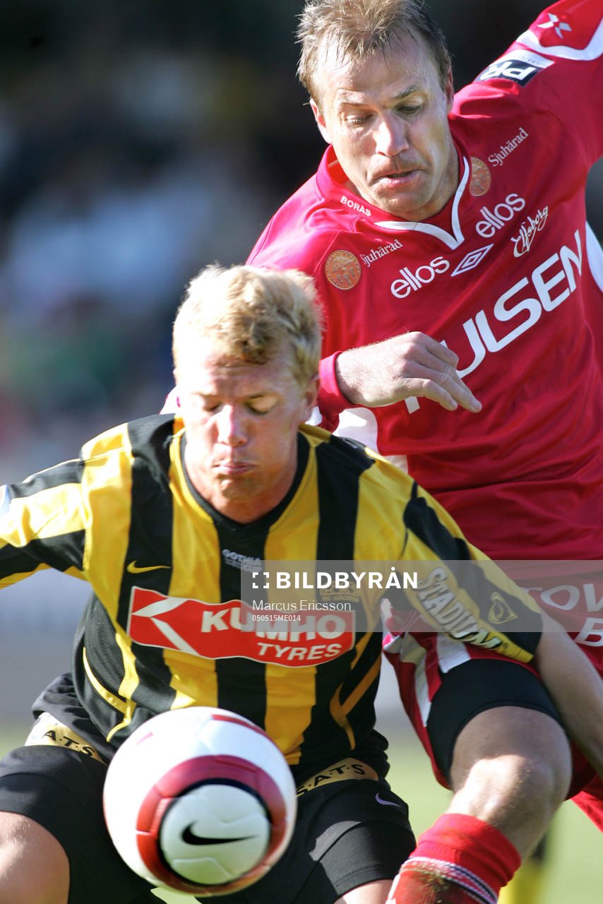 Daniel Larsson, Häcken och Hasse Berggren, Elfsborg