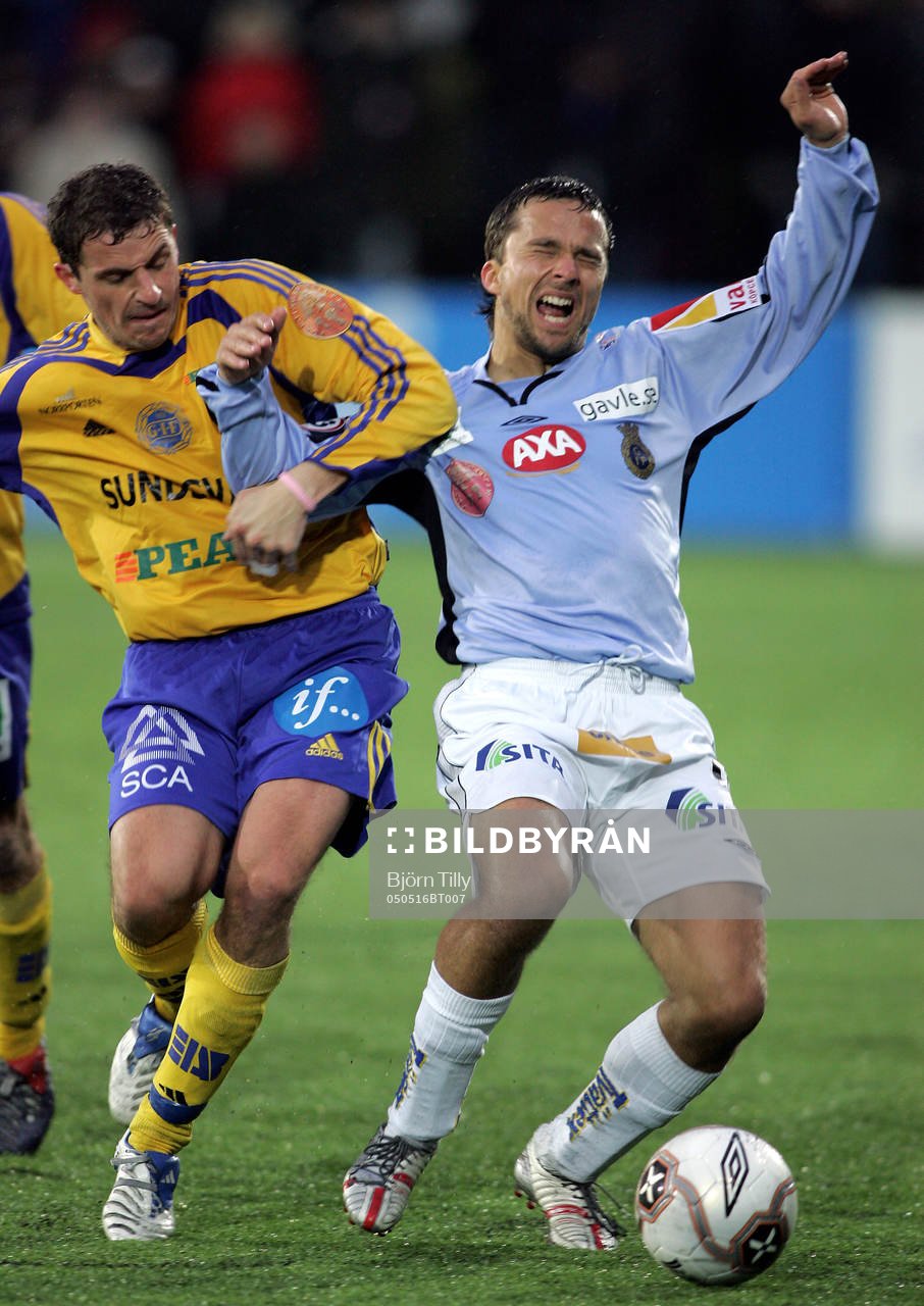 Hans Bergh, Sundsvall och Mathias Woxlin, Gefle