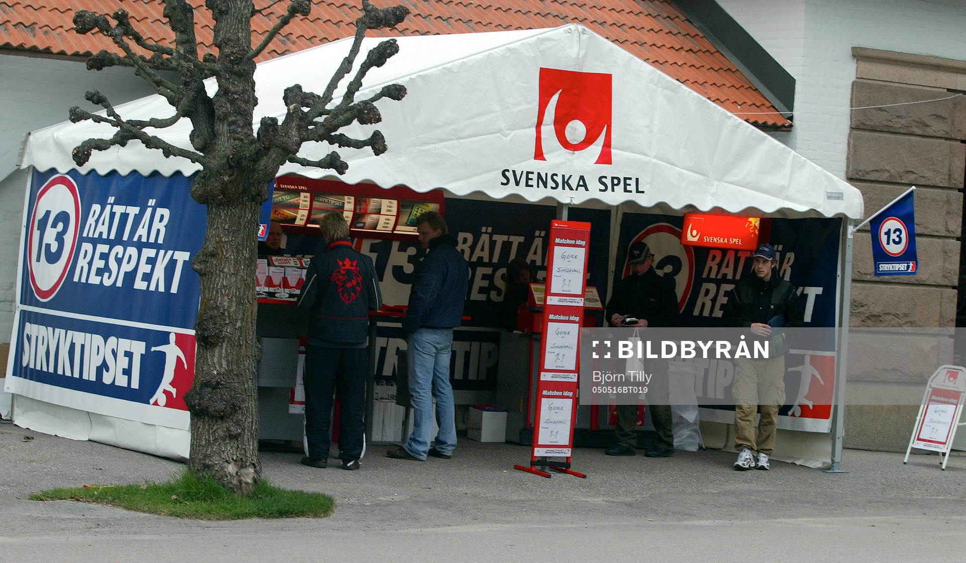 Matchvärd, Svenska Spel