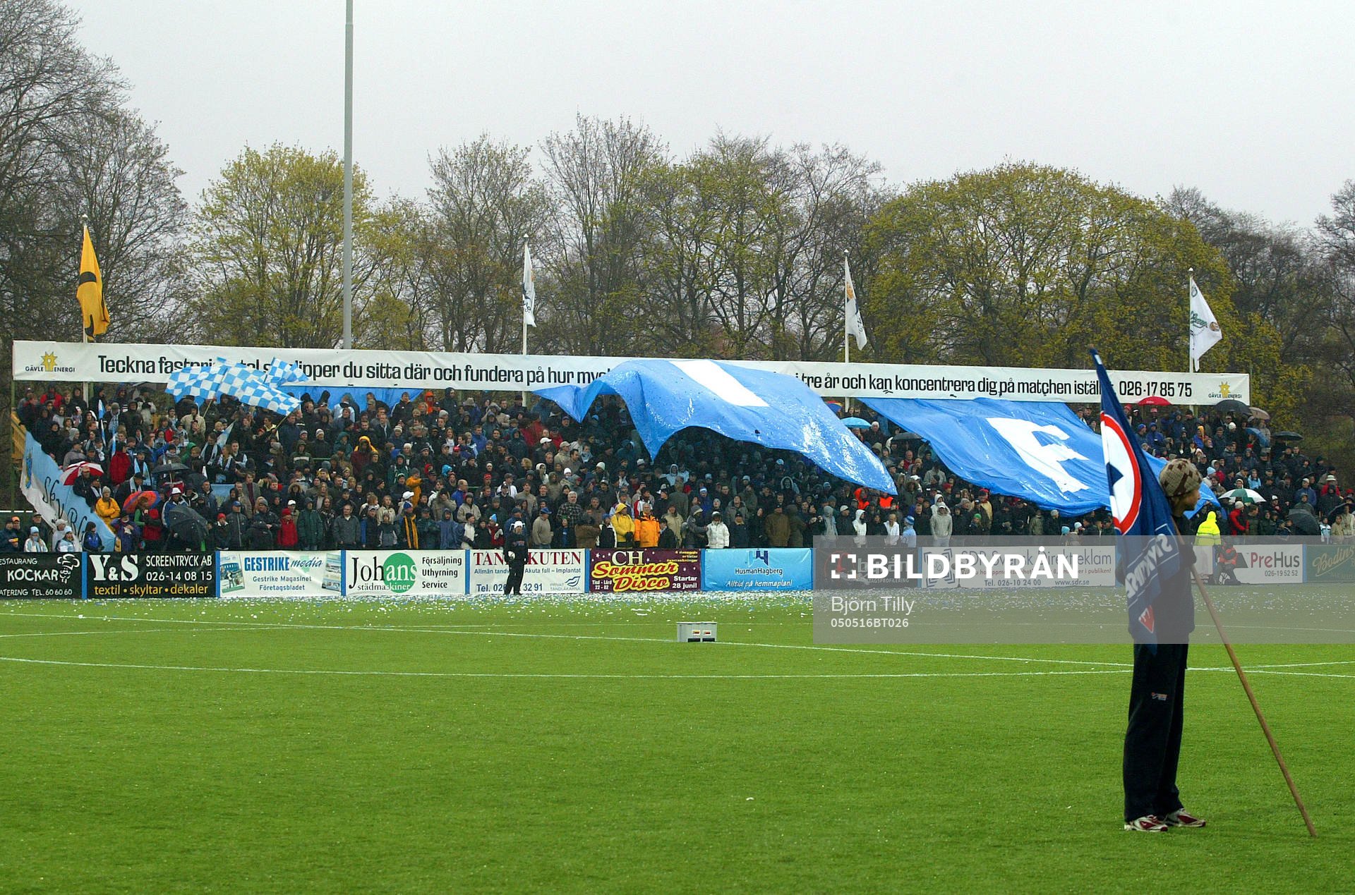 Matchvärd, Svenska Spel. Gefle klacken