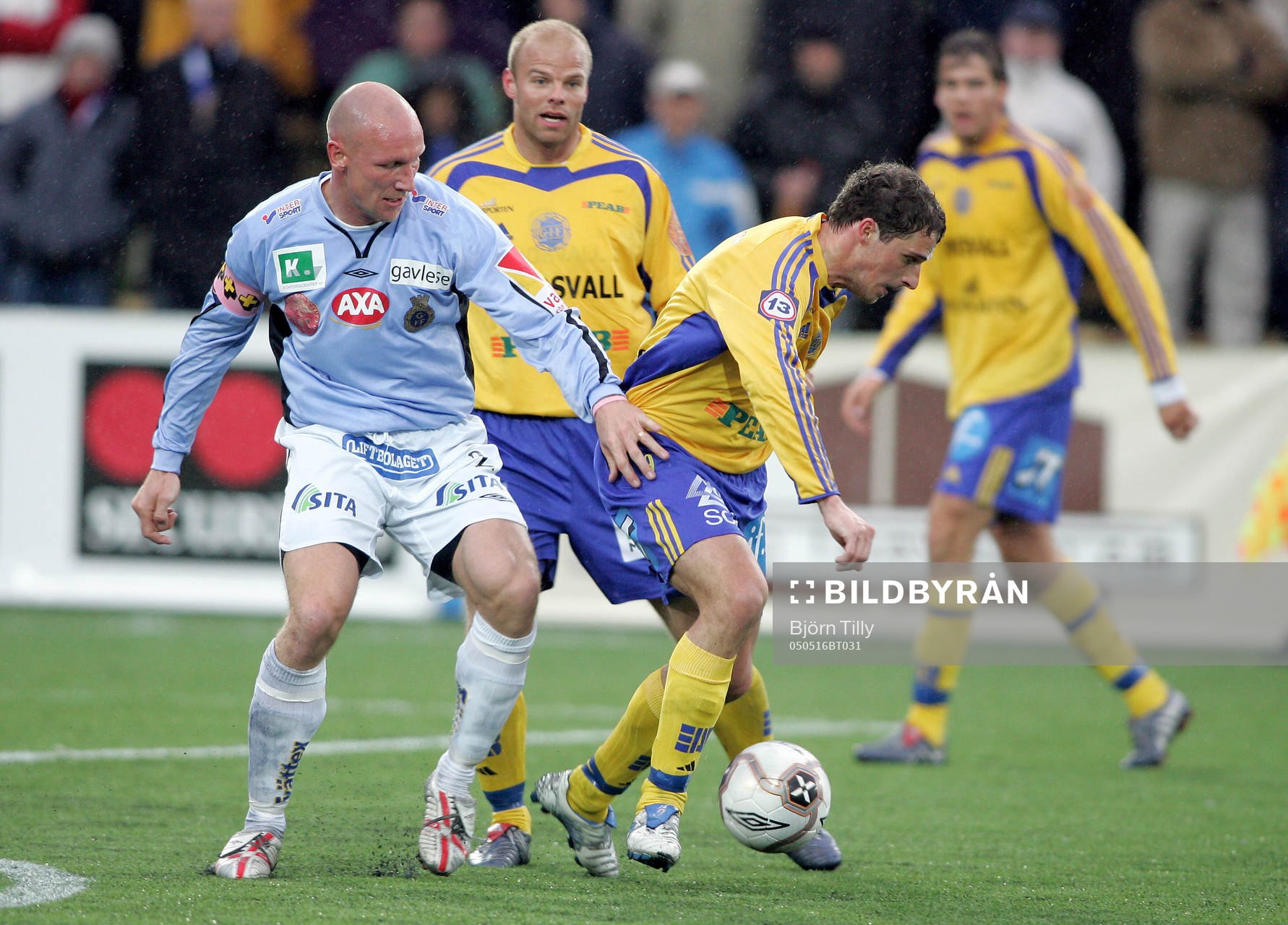 Thomas Hedlund, Gefle och Andreas Hermansson och Hans