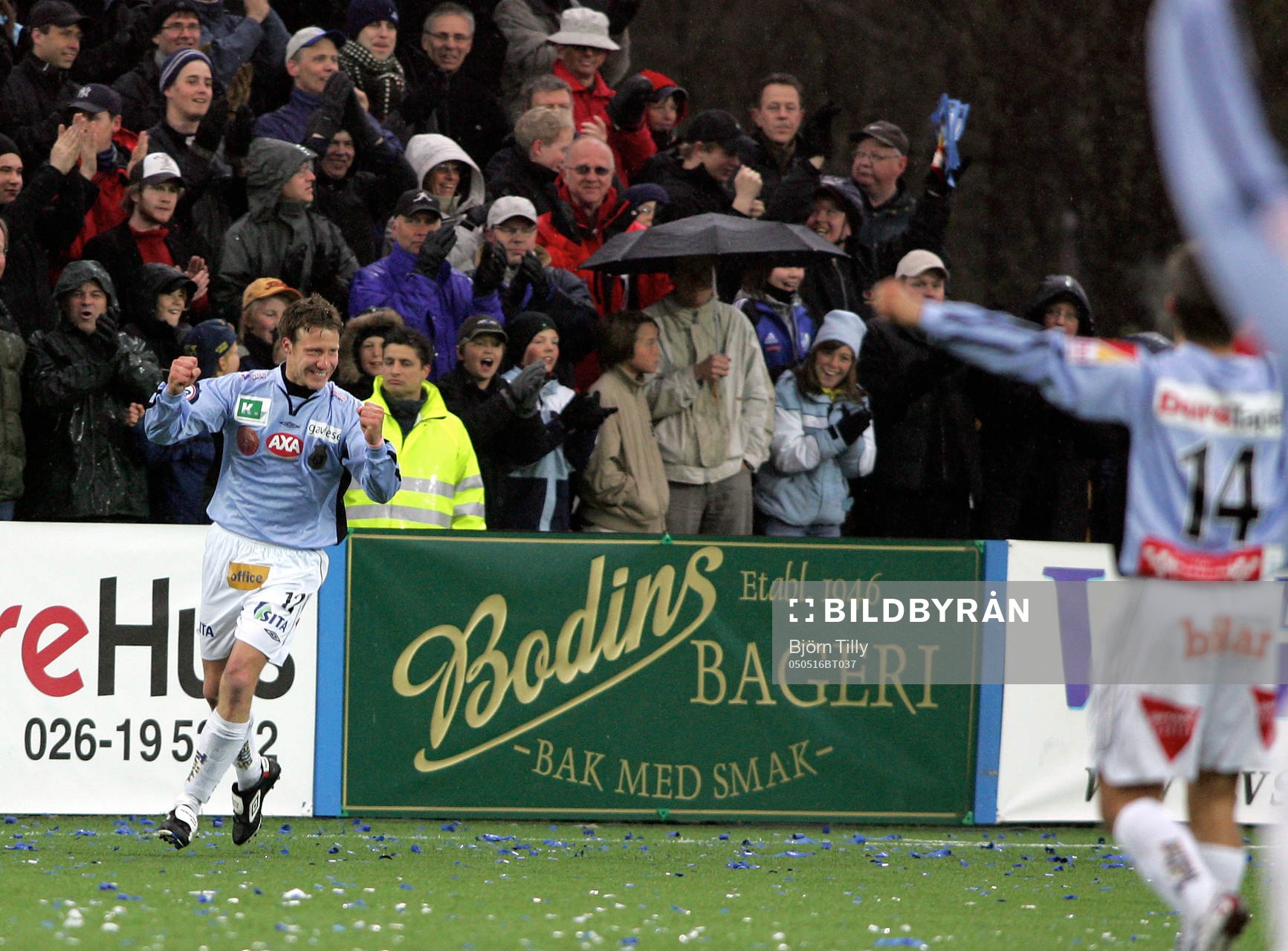 Daniel Bernhardsson, Gefle, jubel