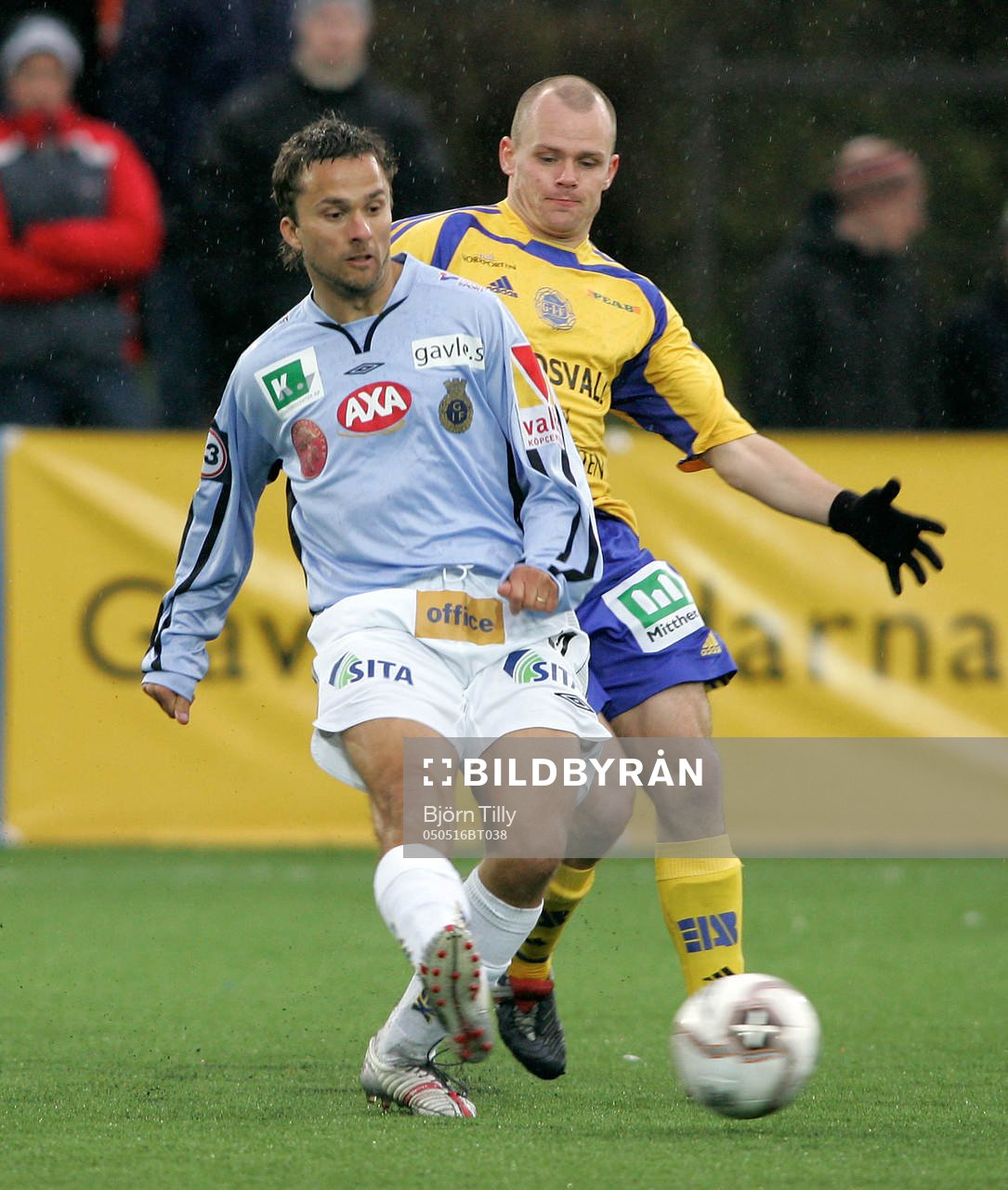 Mathias Woxlin, Gefle och Peter Olofsson, Sundsvall