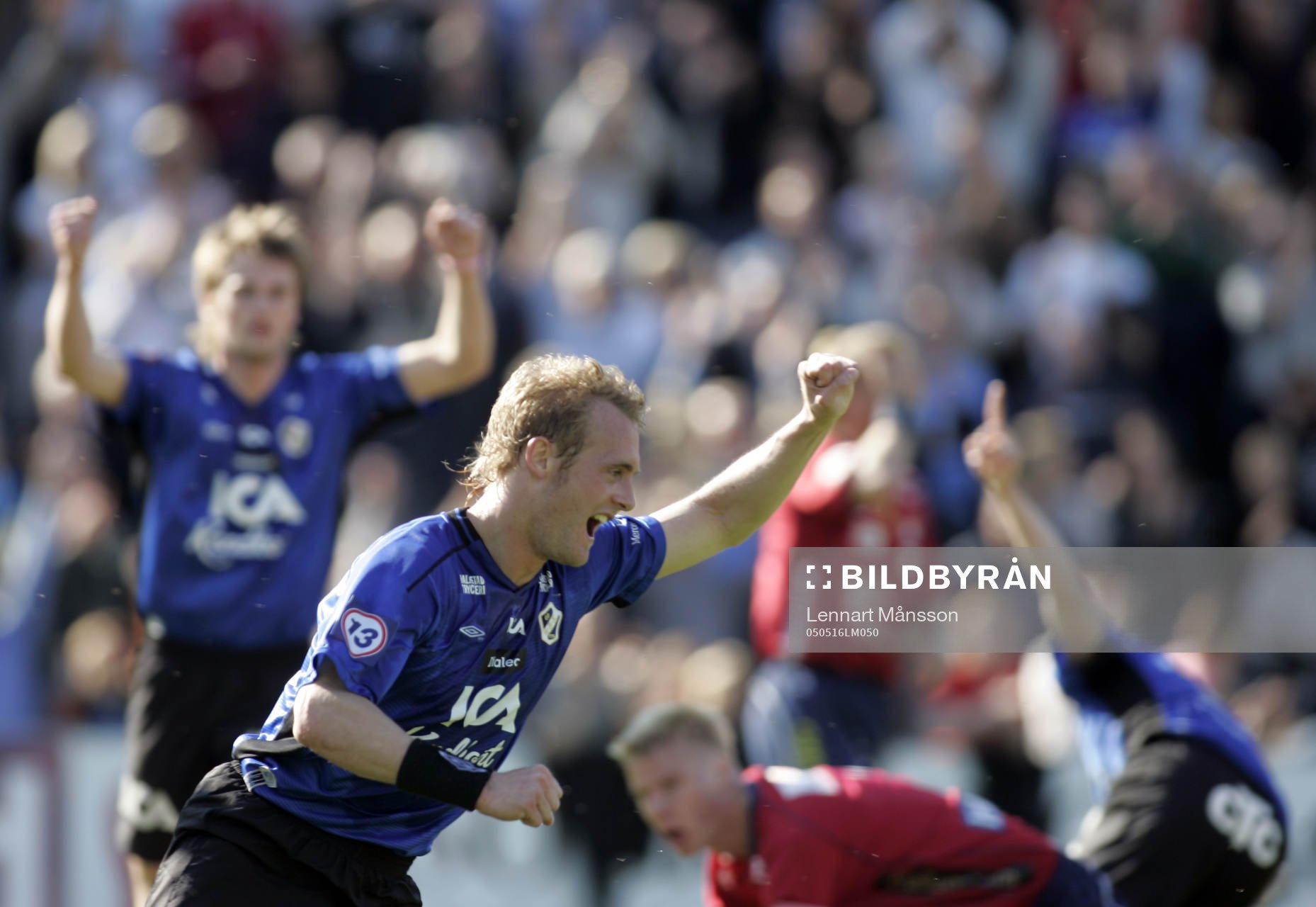 Jubel, 2-0 måljubel Emil Jensen