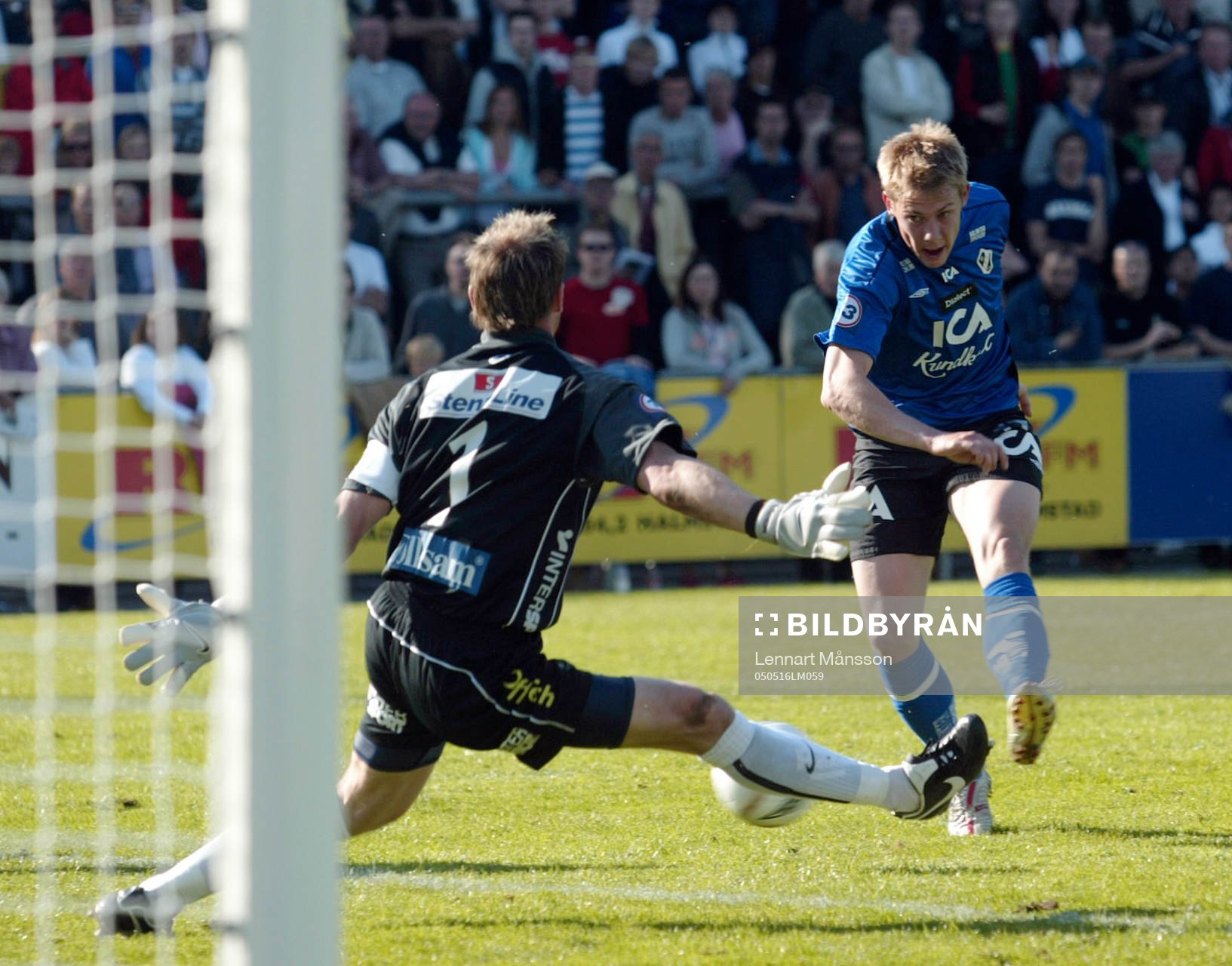   4-0 Patrik Ingelsten som överlistar Dick Last.