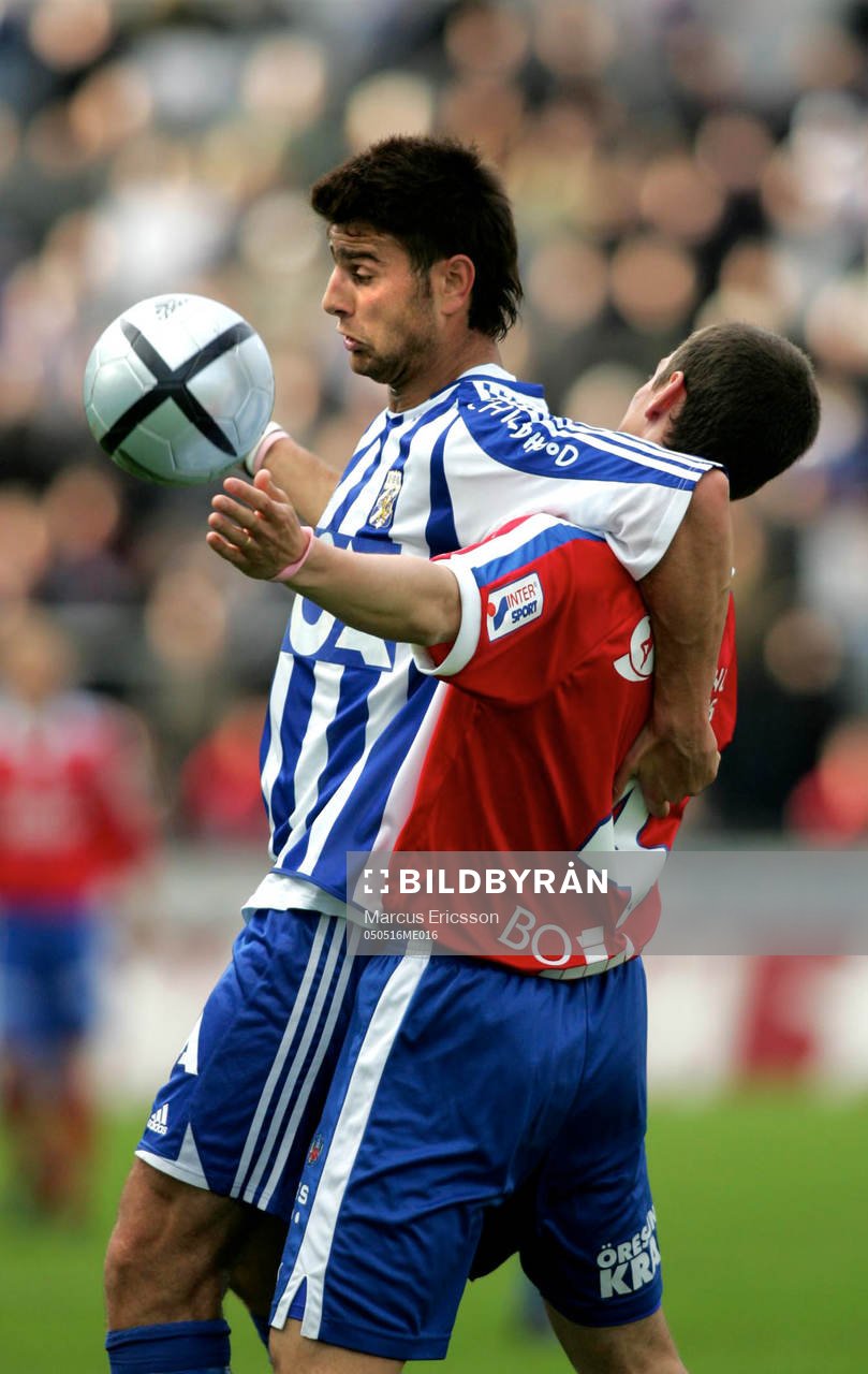 George Mourad brottas med Jacob Augustsson