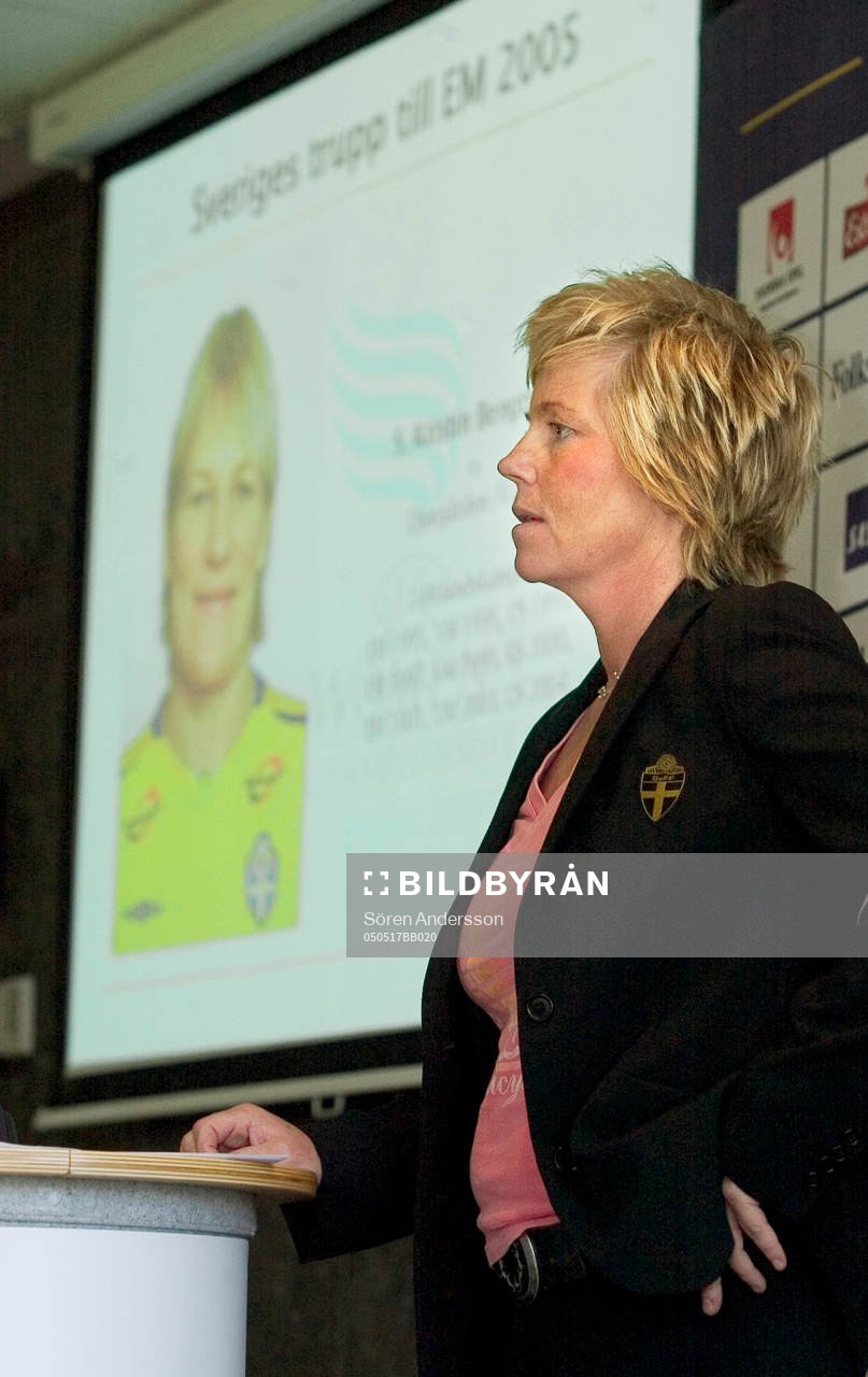 Marika Domanski-Lyfors, tränare, förbundskapten, Sverige
