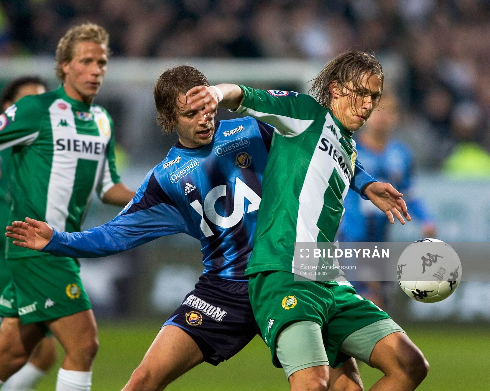 Björn Runström, Hammarby och Fredrik Stenman, Djurgården