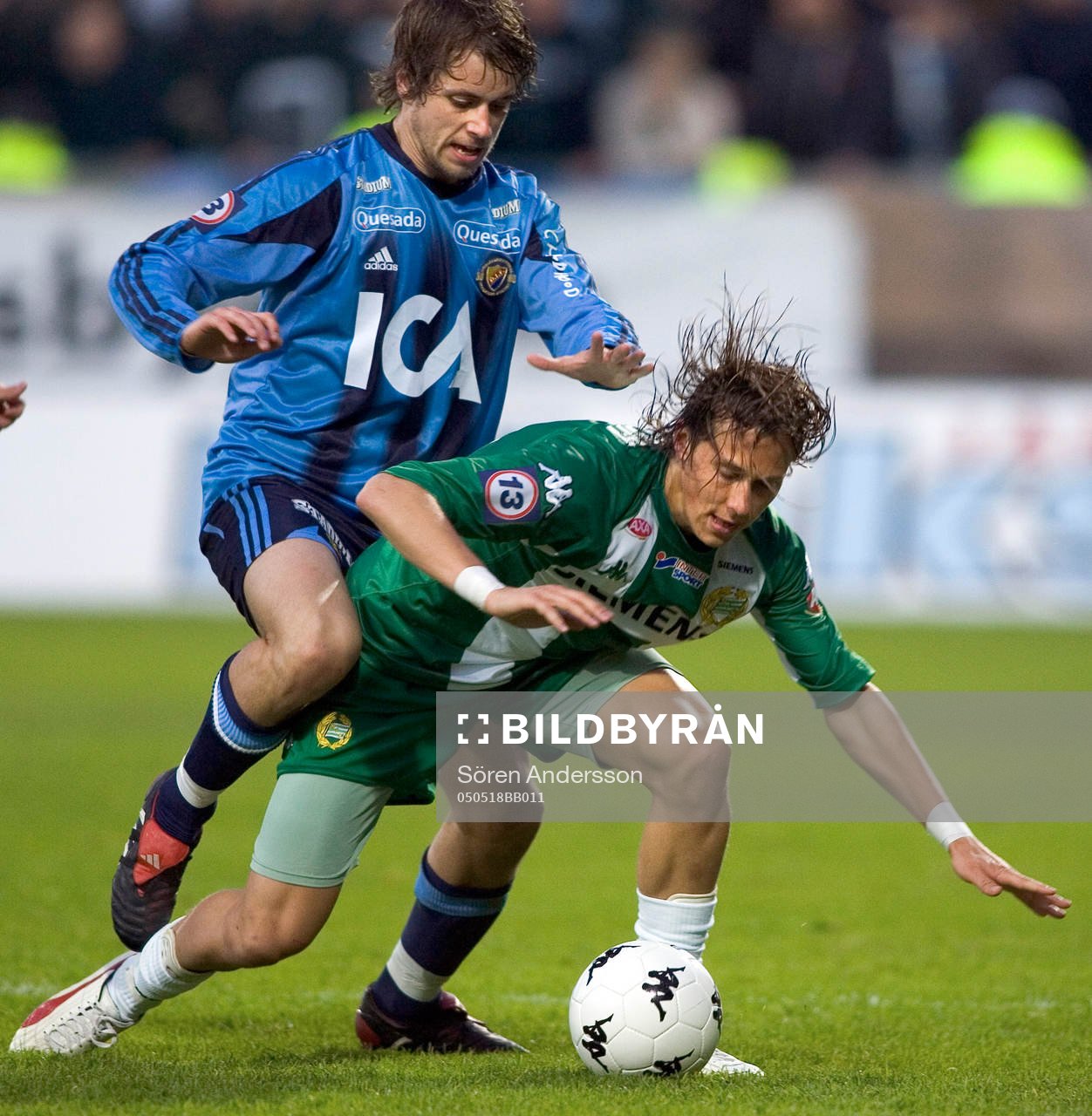 Björn Runström, Hammarby och Fredrik Stenman, Djurgården