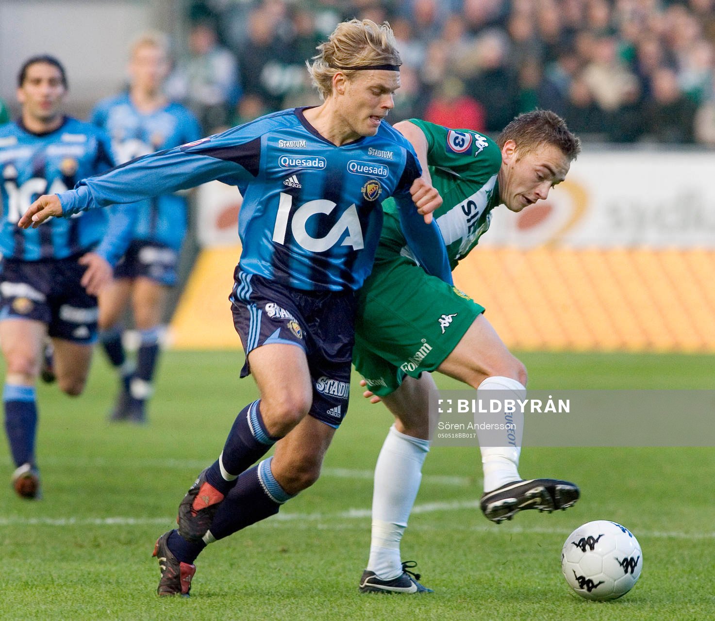Johan Arneng, Djurgården och Petter Andersson, Hammarby