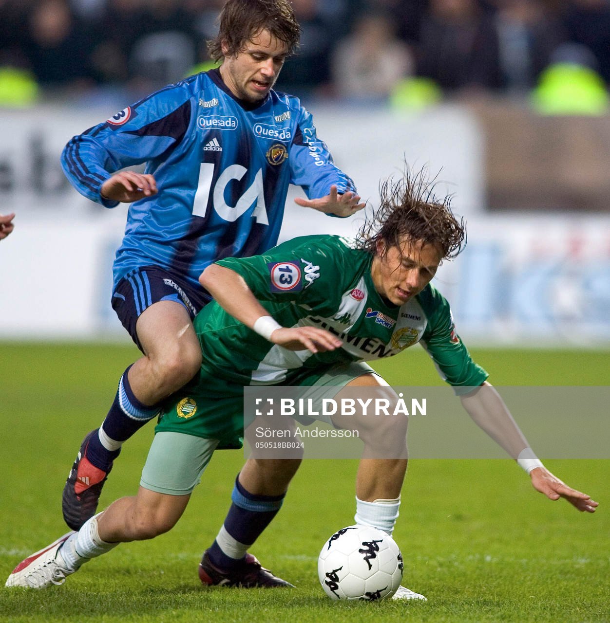 Björn Runström, Hammarby och Fredrik Stenman, Djurgården