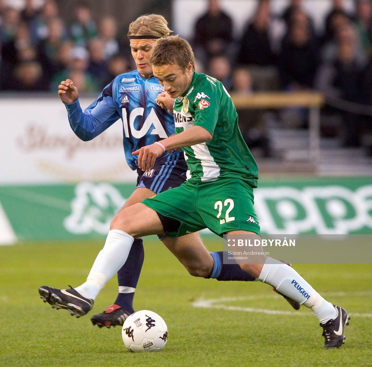 Petter Andersson, Hammarby och Johan Arneng, Djurgården