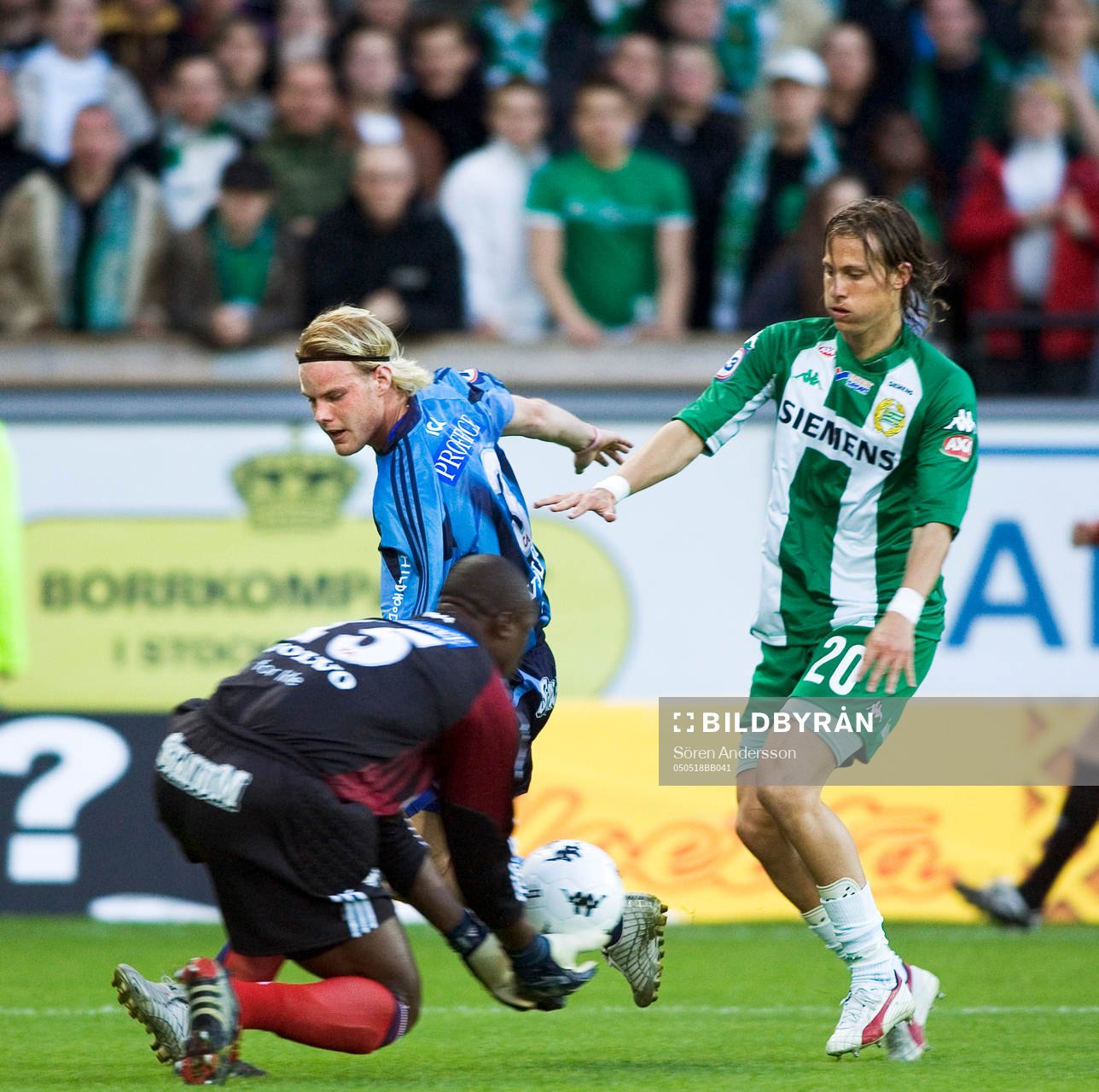 Björn Runström, Hammarby och Johan Arneng och Dembo