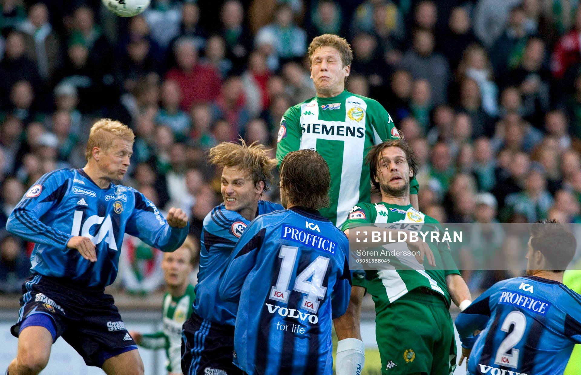 Fotboll, allsvenskan, Hammarby - Djurgården
