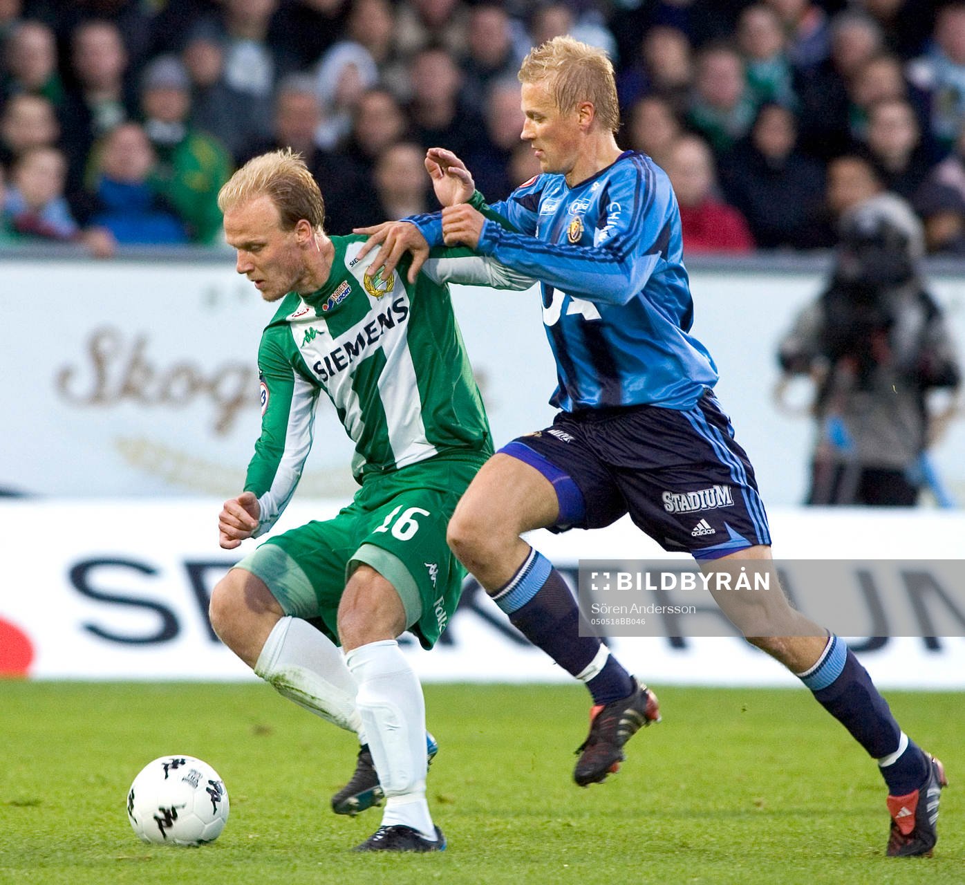 Mikael Andersson, Hammarby och Toni Kuivasto, Djurgården