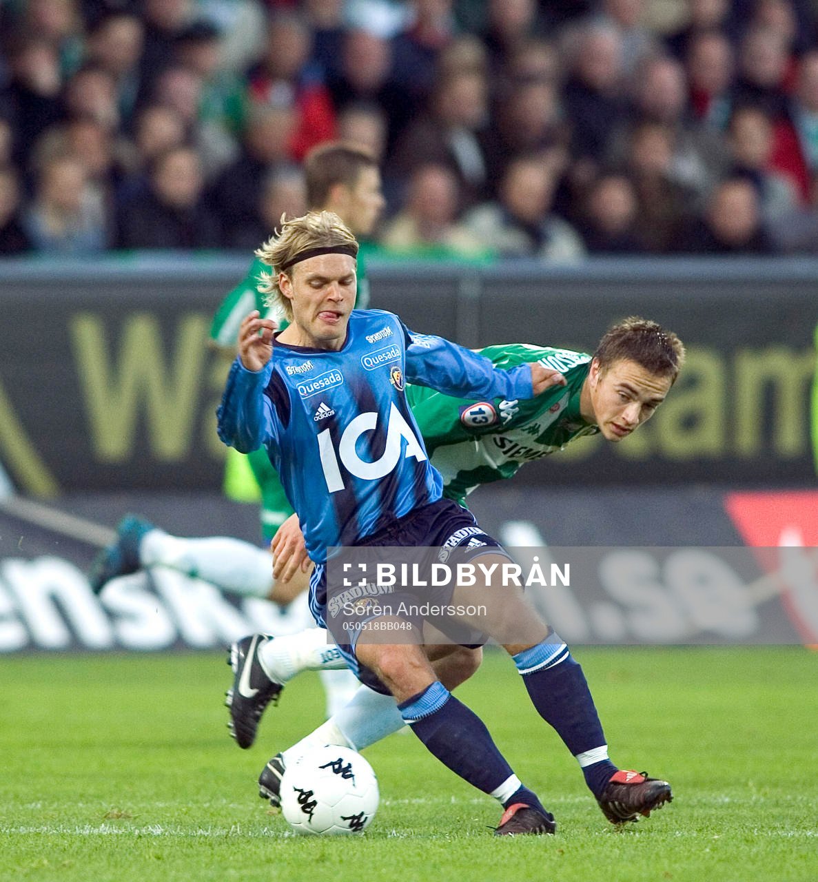 Petter Andersson, Hammarby och Johan Arneng, Djurgården