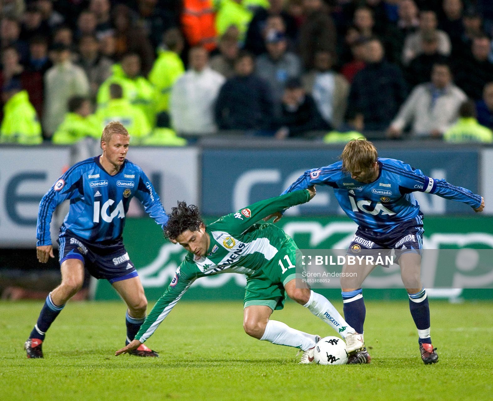Pablo Pinones Arce, Hammarby och Toni Kuivasto och Markus