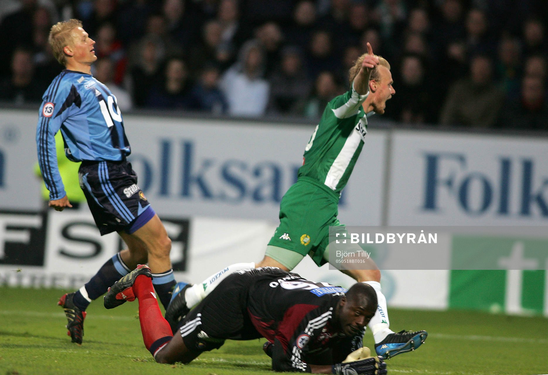 Mikael Andersson, Hammarby, jubel