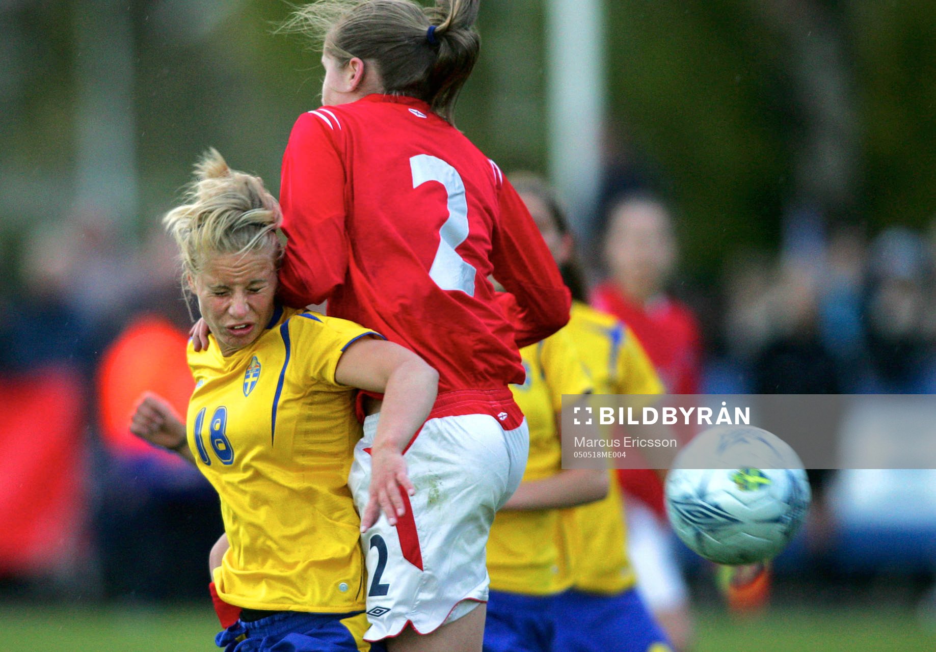 Astrid Ekholm, Sverige och Stephanie Houghton, England