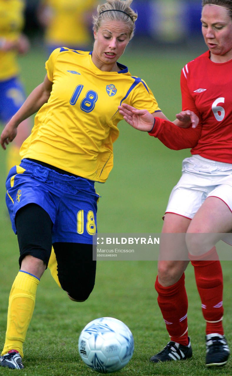Astrid Ekholm, Sverige och Katie Holtham, England