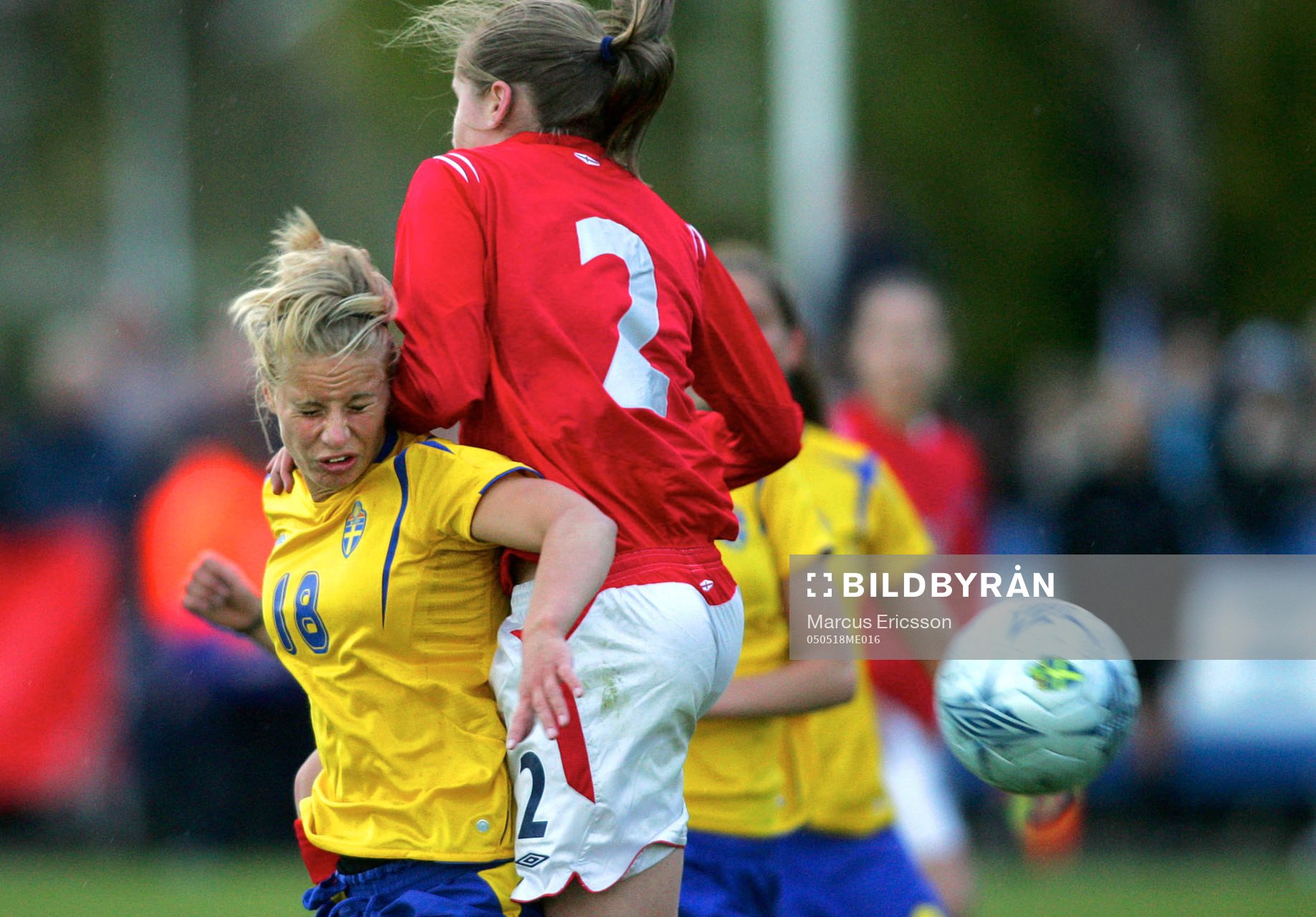 Astrid Ekholm, Sverige och Stephanie Houghton, England