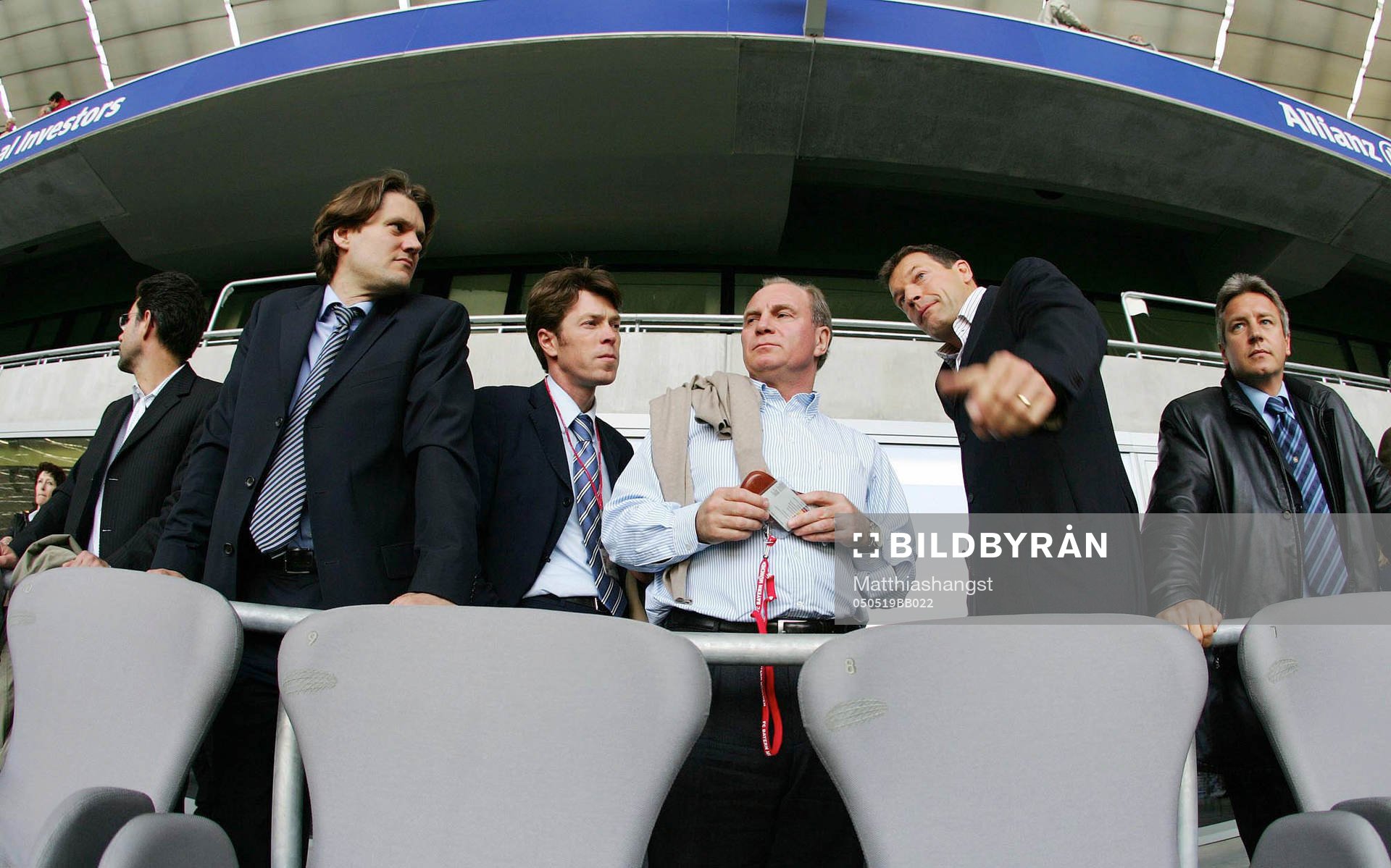 Fotboll, arena, Stadion, Allianz Arena, München, Uli Hoeness, Manager, Bayern München