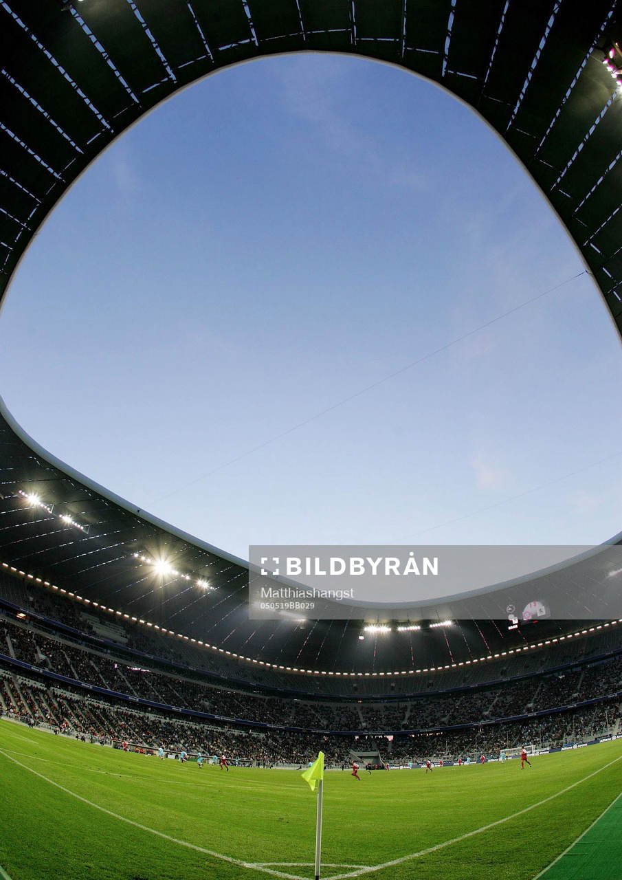Fotboll, arena, Stadion, Allianz Arena, München