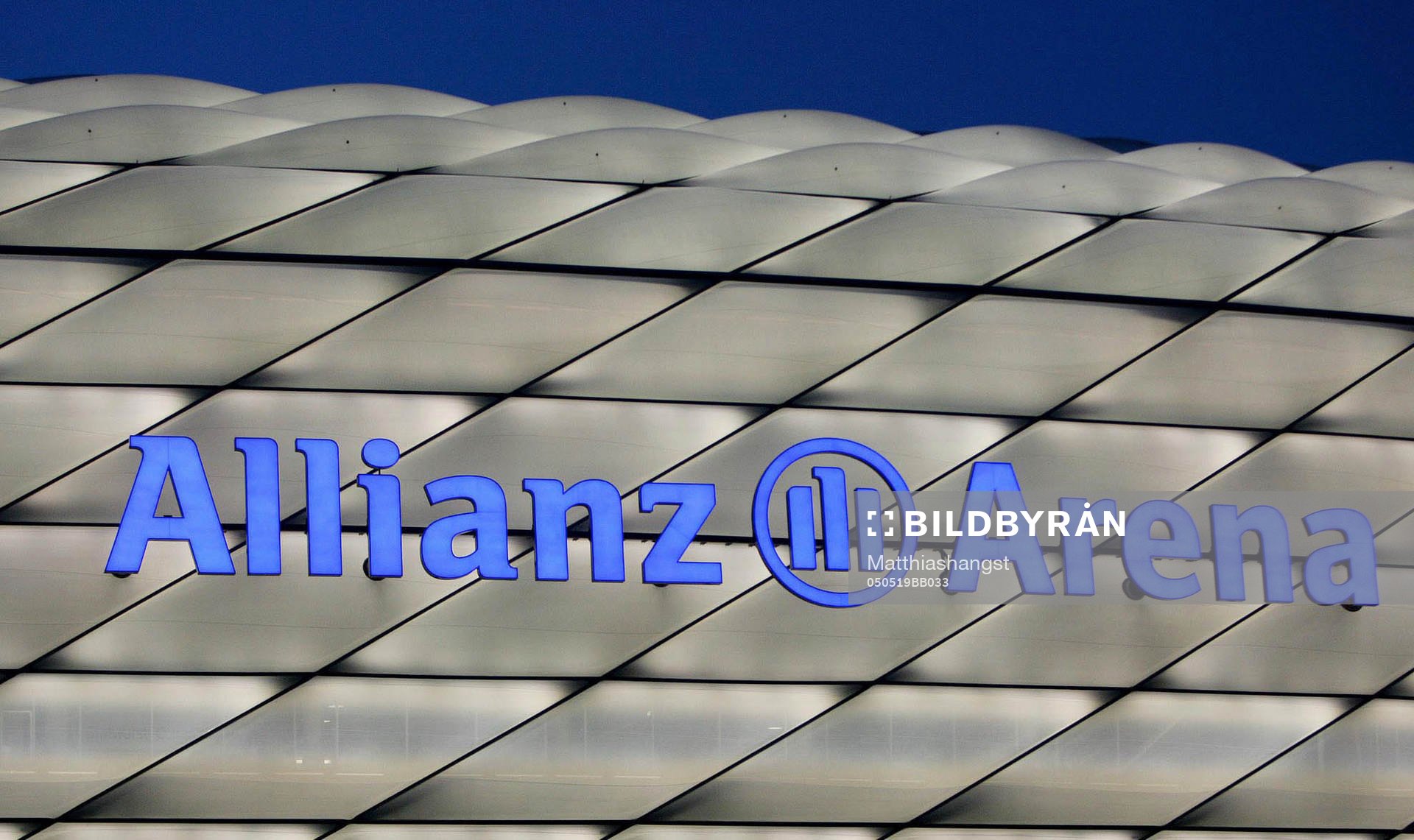Fotboll, arena, Stadion, Allianz Arena, München