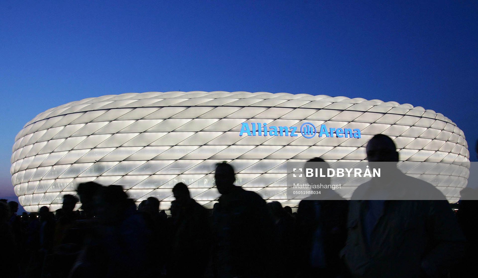 Fotboll, arena, Stadion, Allianz Arena, München